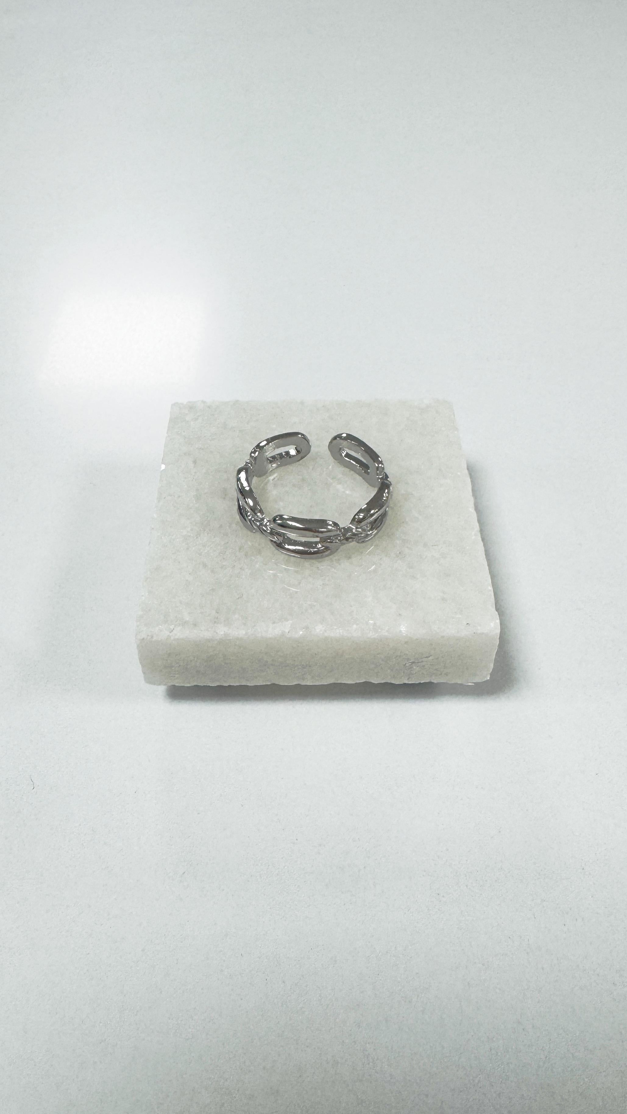  Darell Zincir Model Gümüş Yüzük