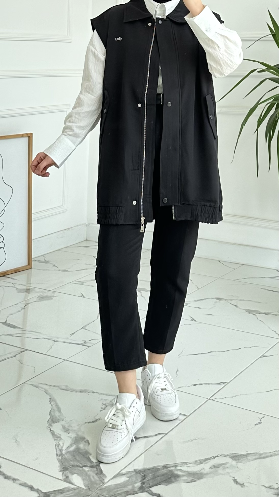 Aba Premium Siyah Kumaş Pantolon