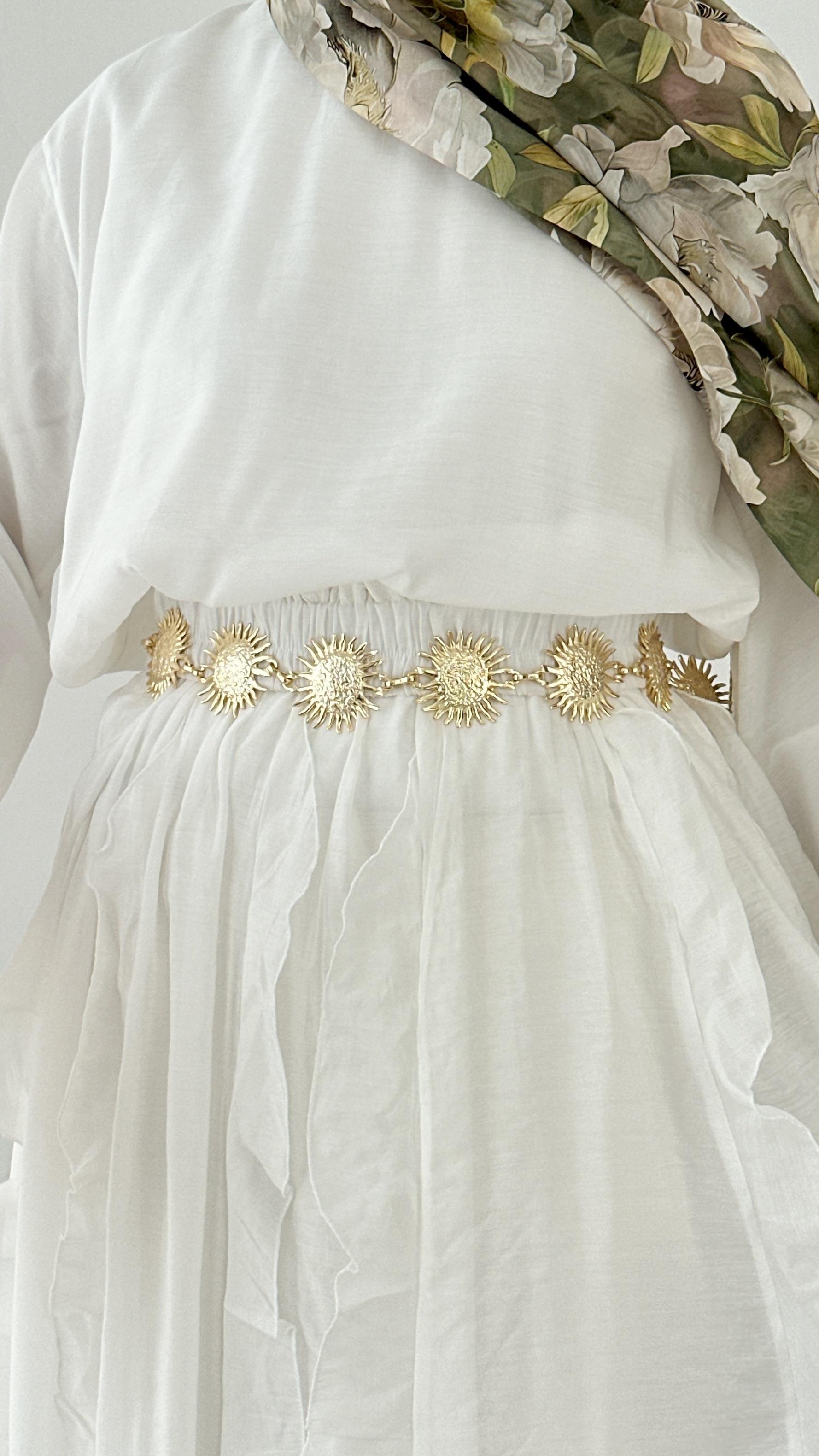 Basil Güneş Gold Zincir Kemer