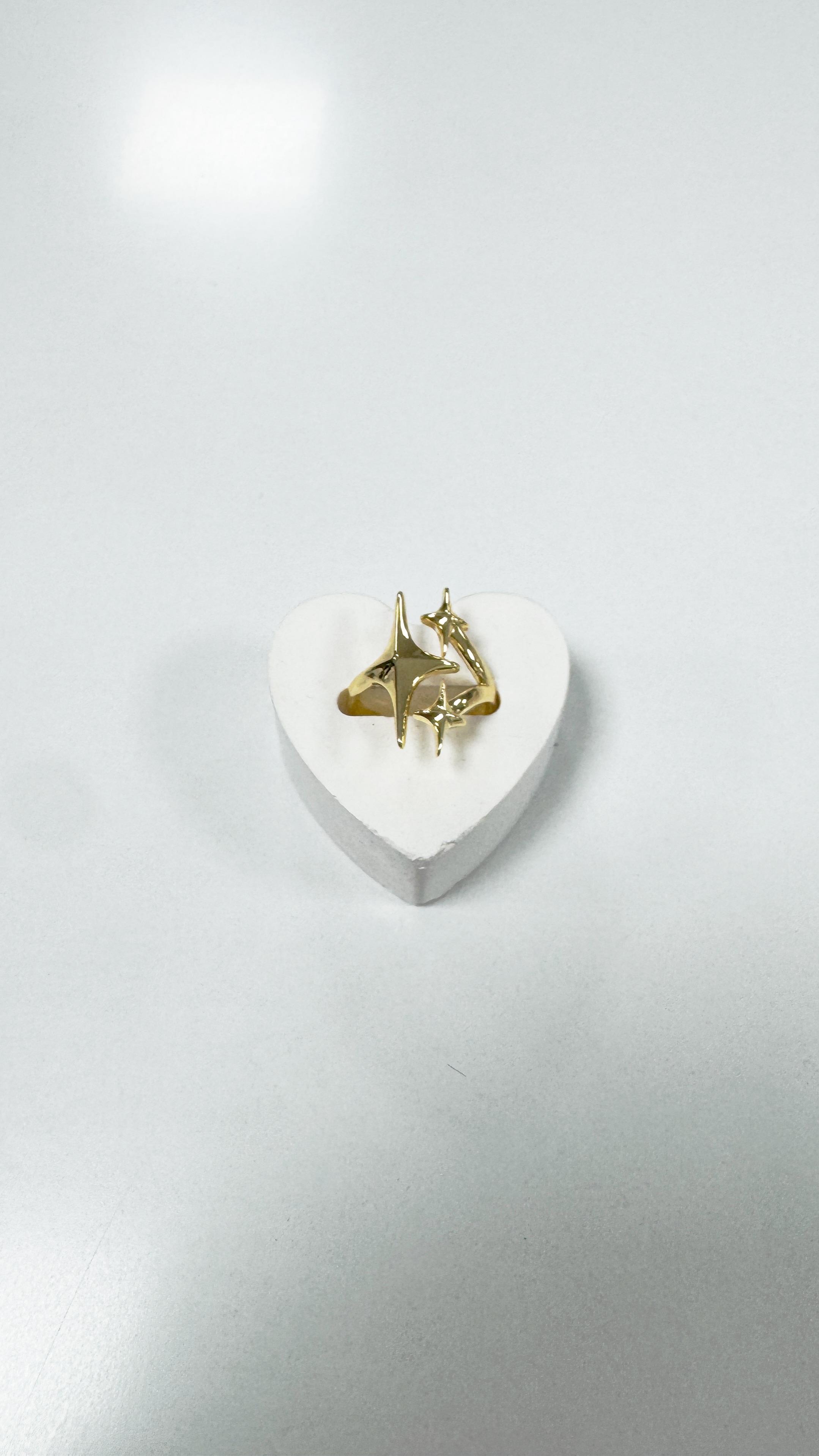 Brillo Tasarım Gold Yüzük