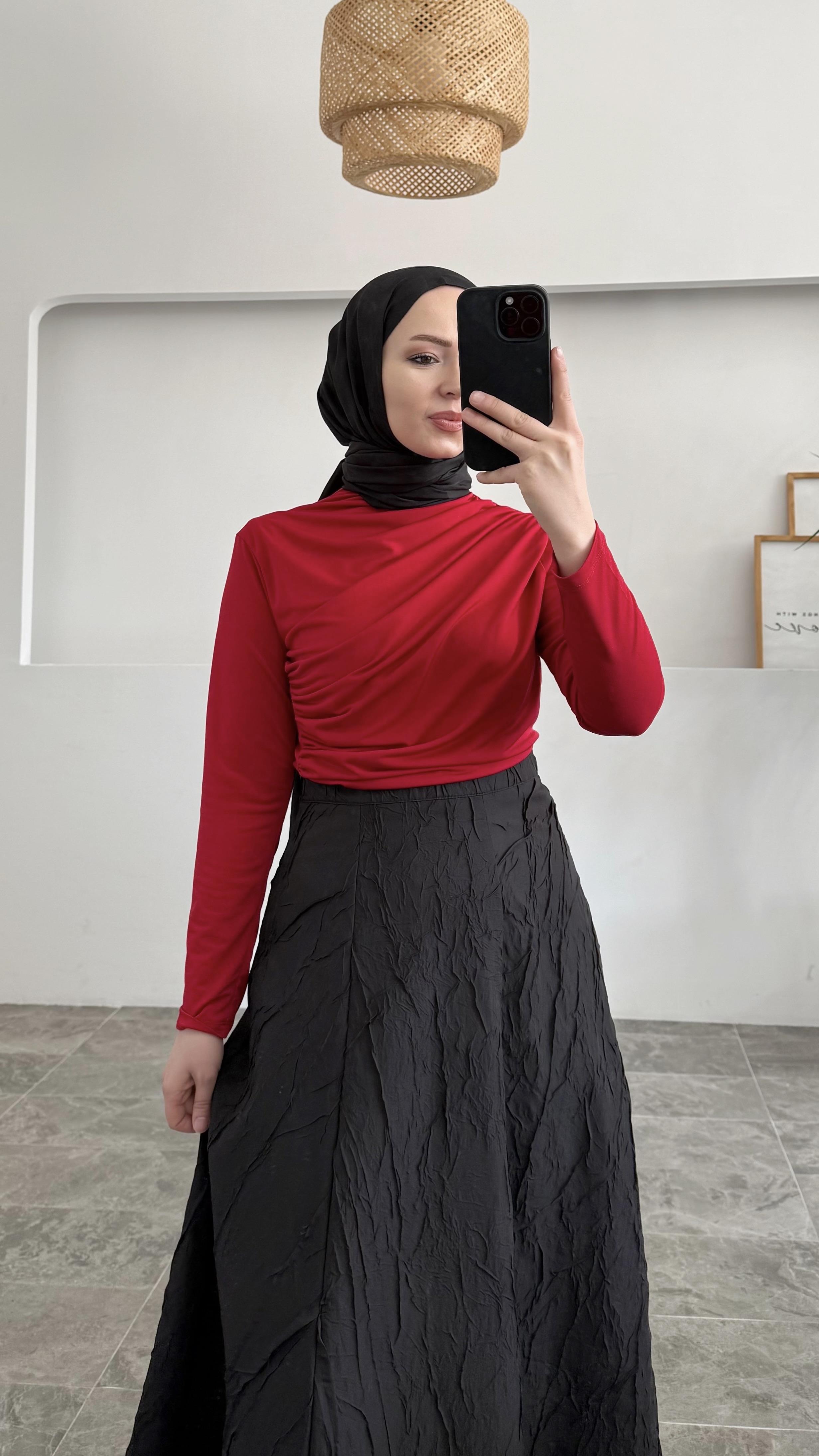 Clara Kırmızı Bluz 