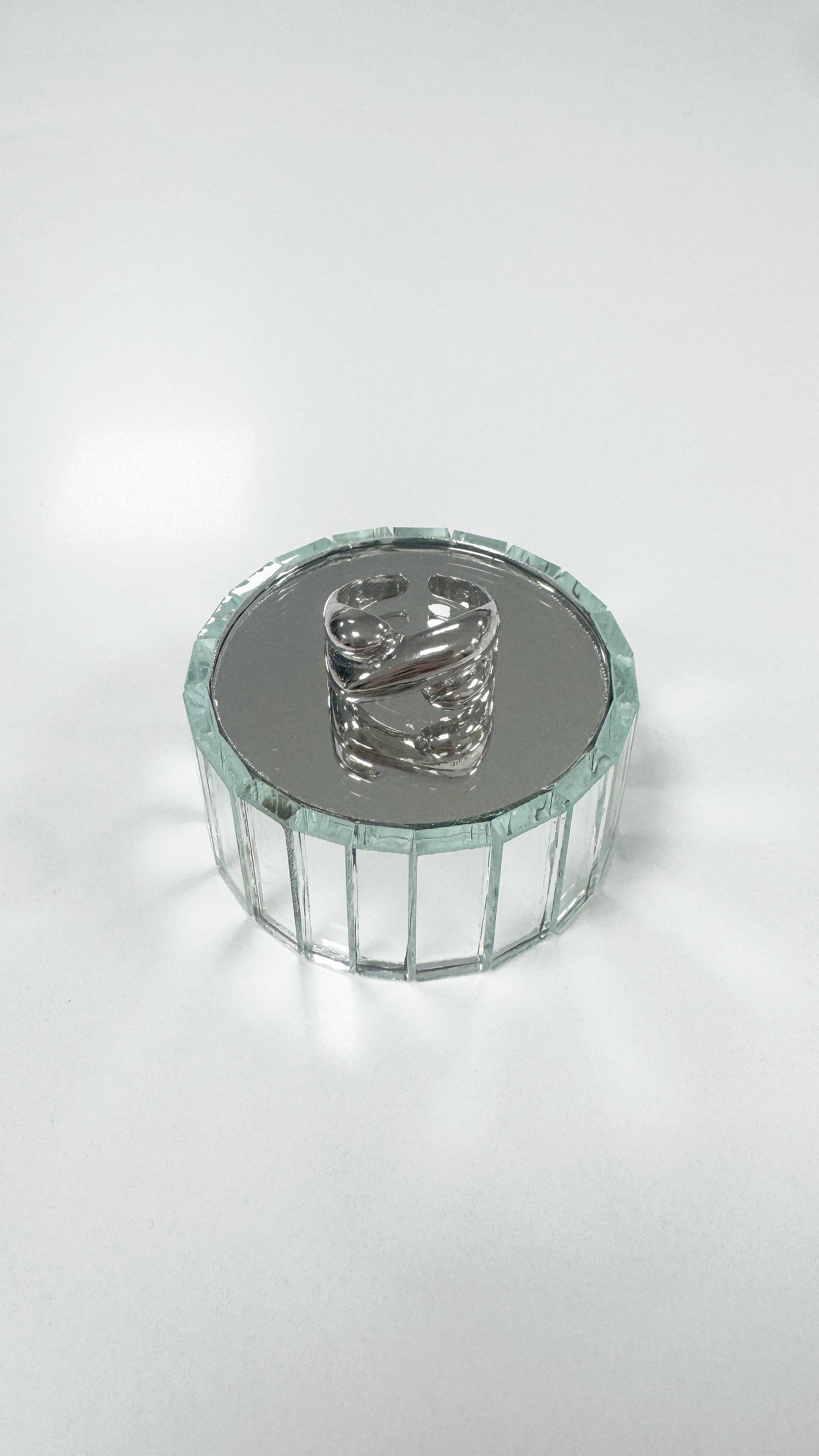 Elina Bağlam Model Gümüş Yüzük