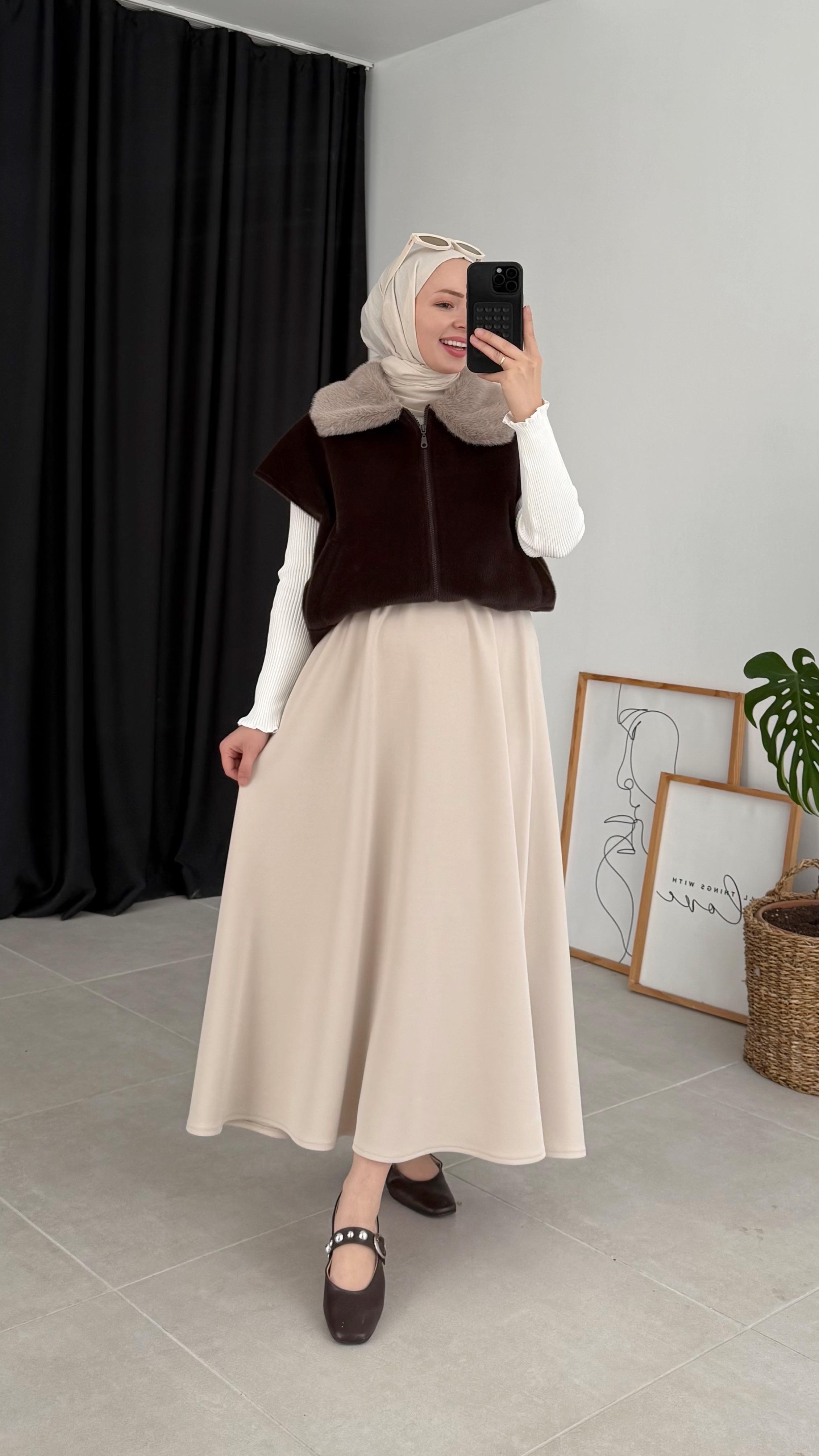 Ferry Puf Scuba Krem Etek