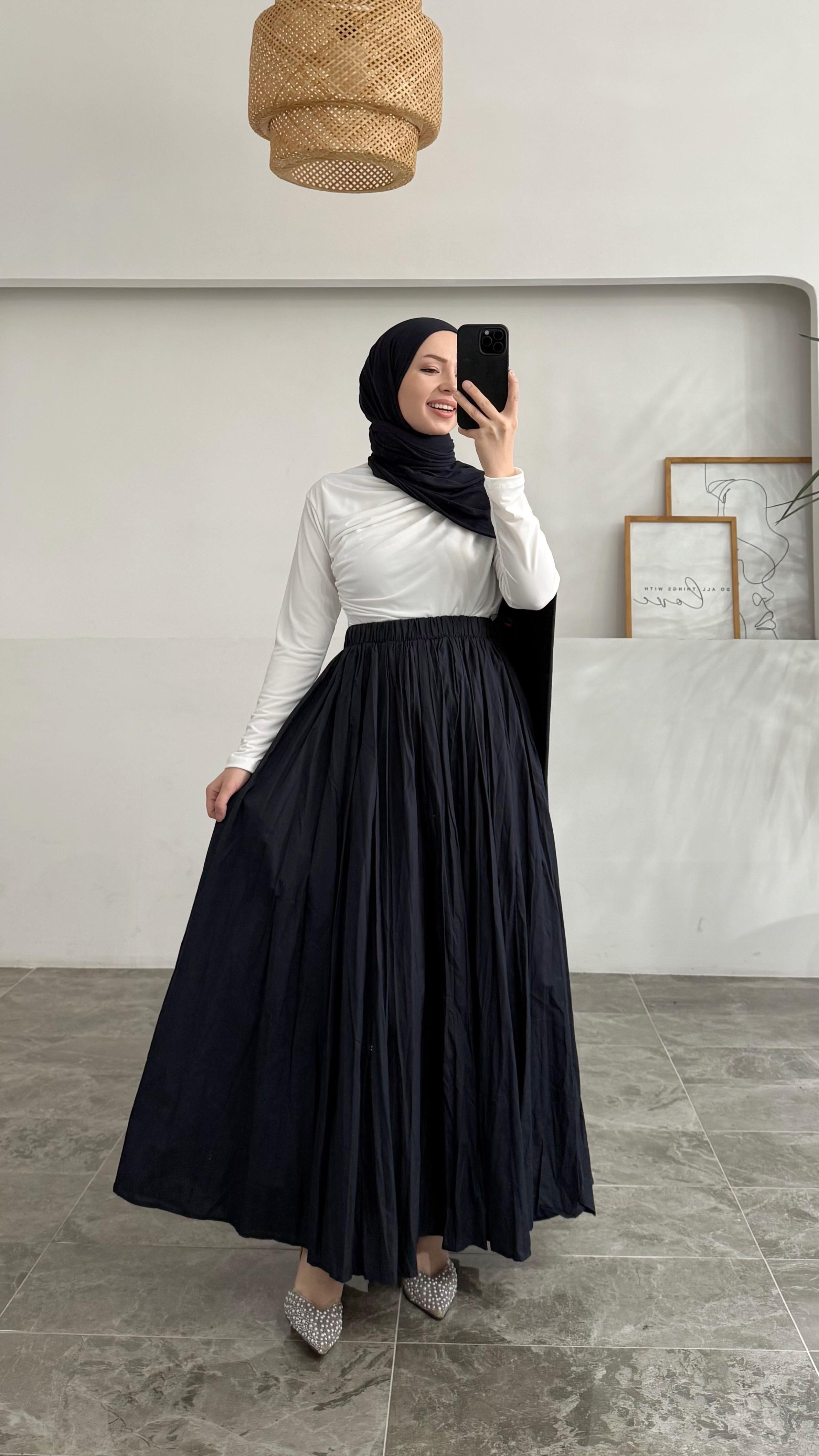 Kraş Premıum Koyu Lacivert Etek