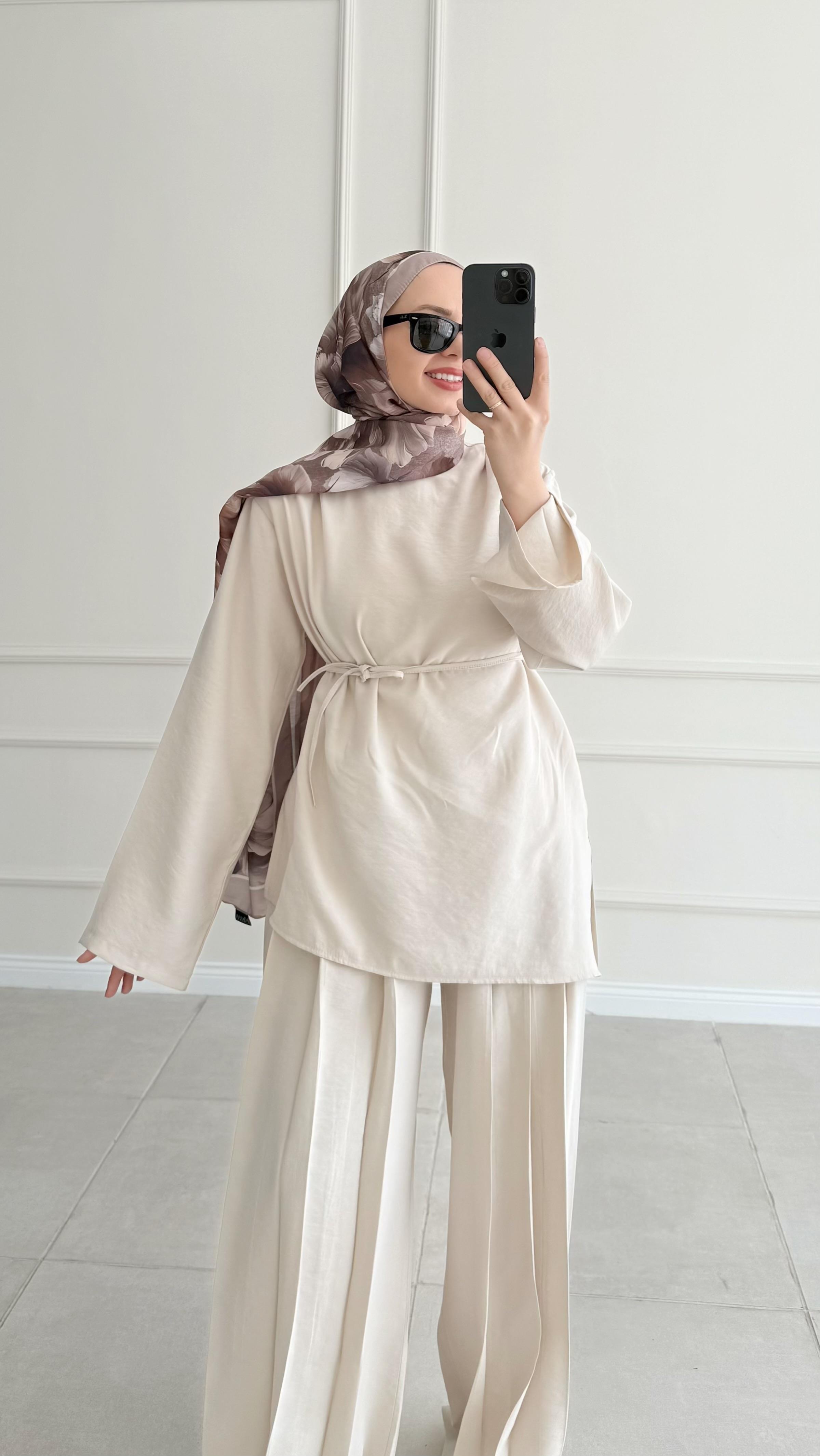 Lilay Modal Bej Takım