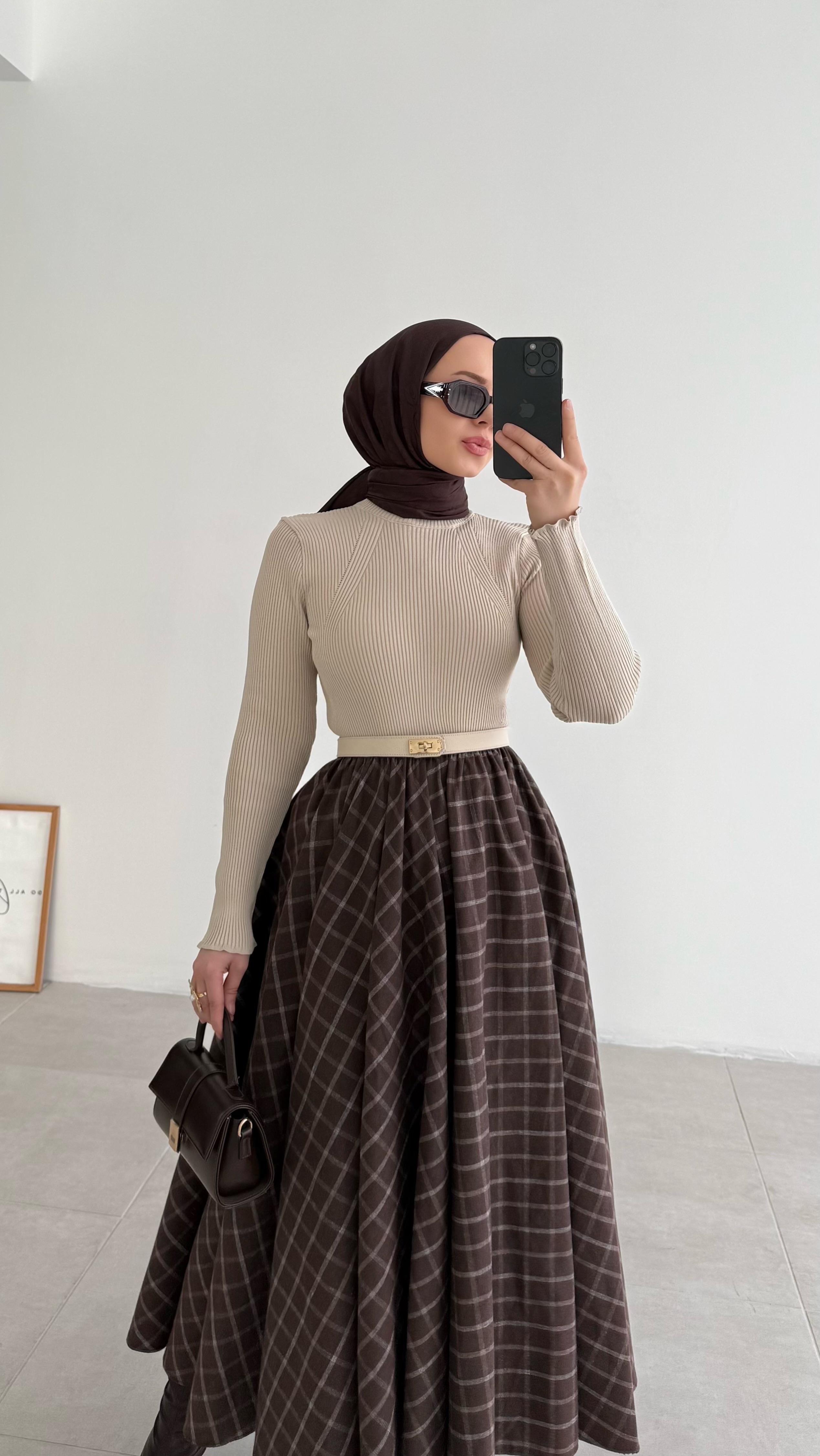 Merserize Tüylenmez Premıum Fitilli Taş Bluz (3144)