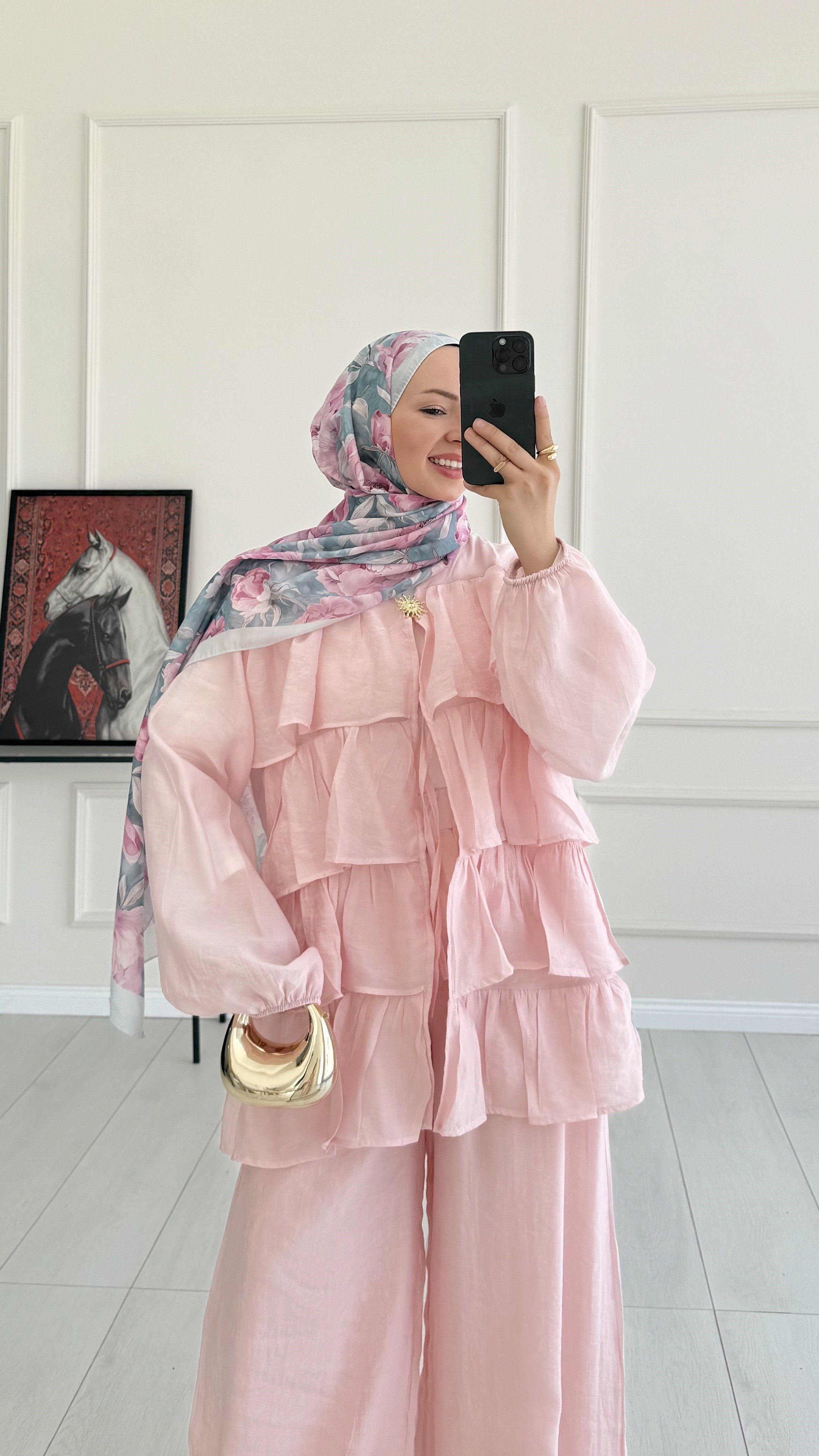 Mery Kat Kat Tek Düğme Pembe Takım