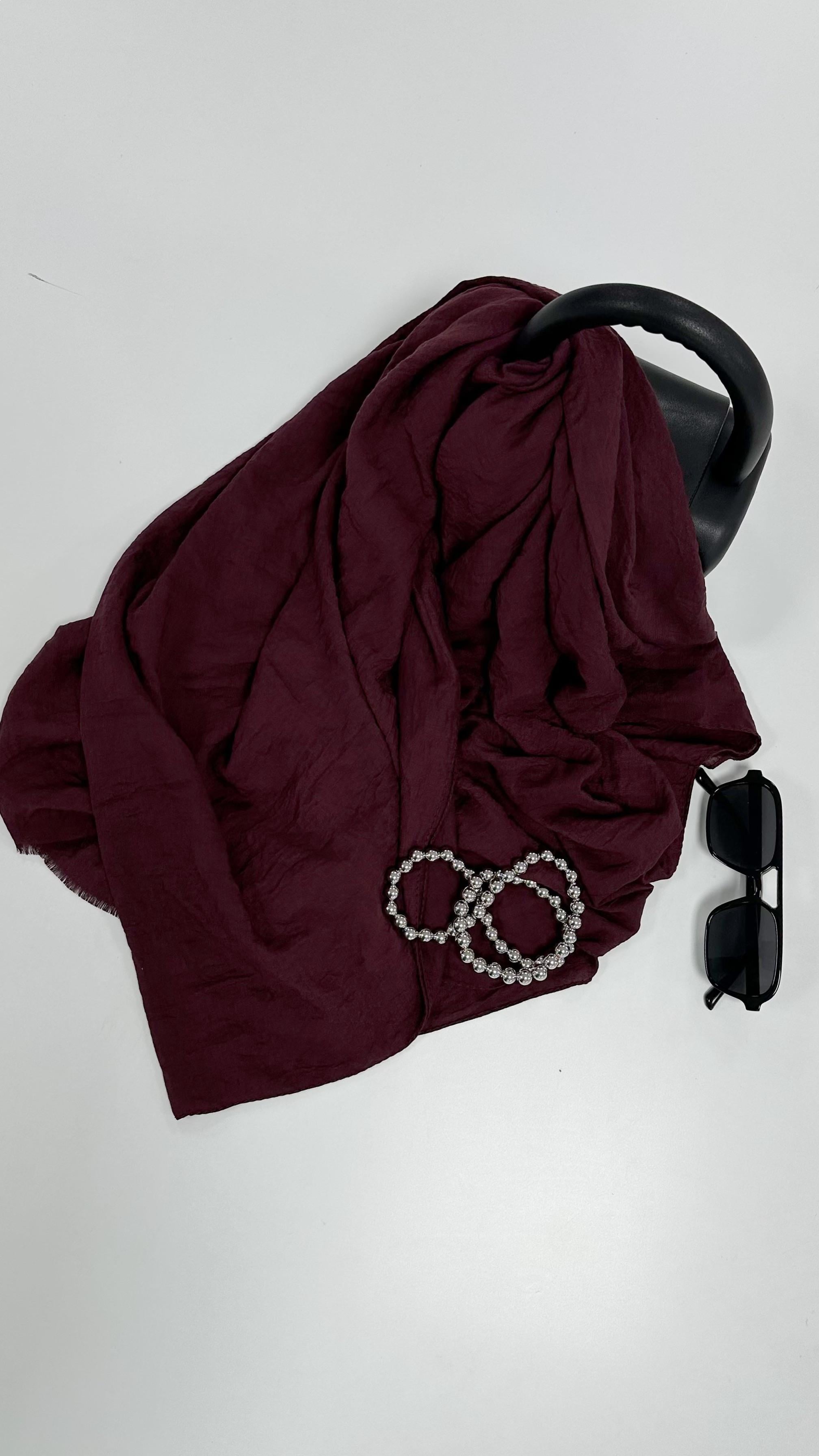 Moon Pamuklu Vişne Çürüğü Şal 