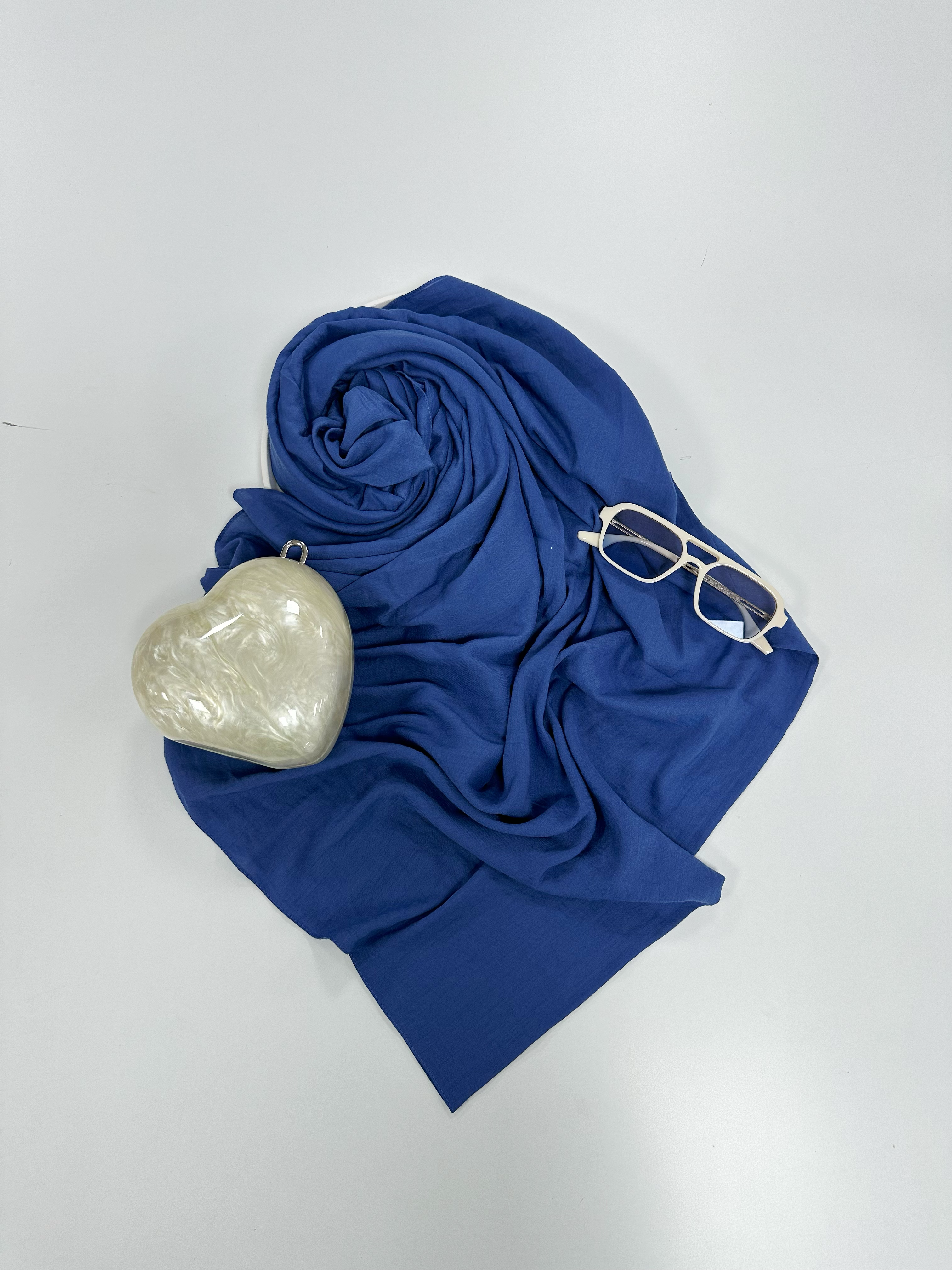 Nomi Pamuklu Mavi Şal