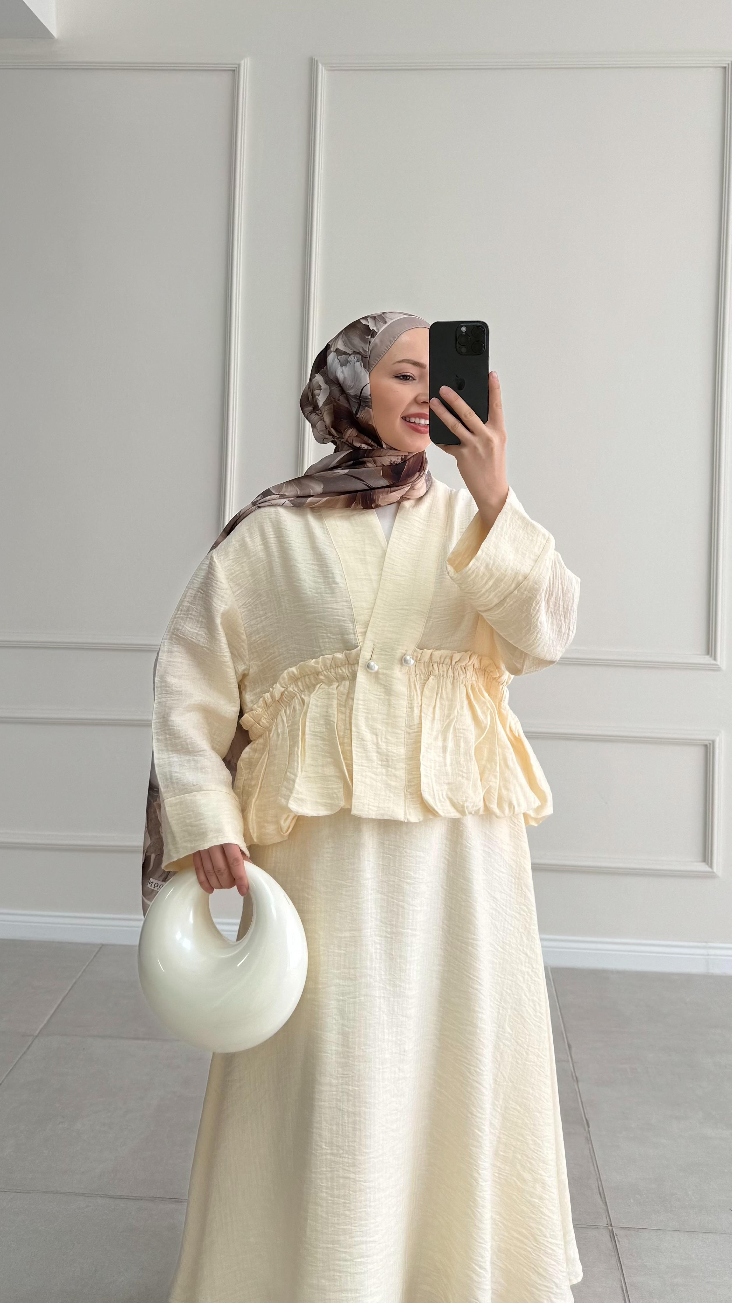 Sanfo İnci Detaylı Taş Takım