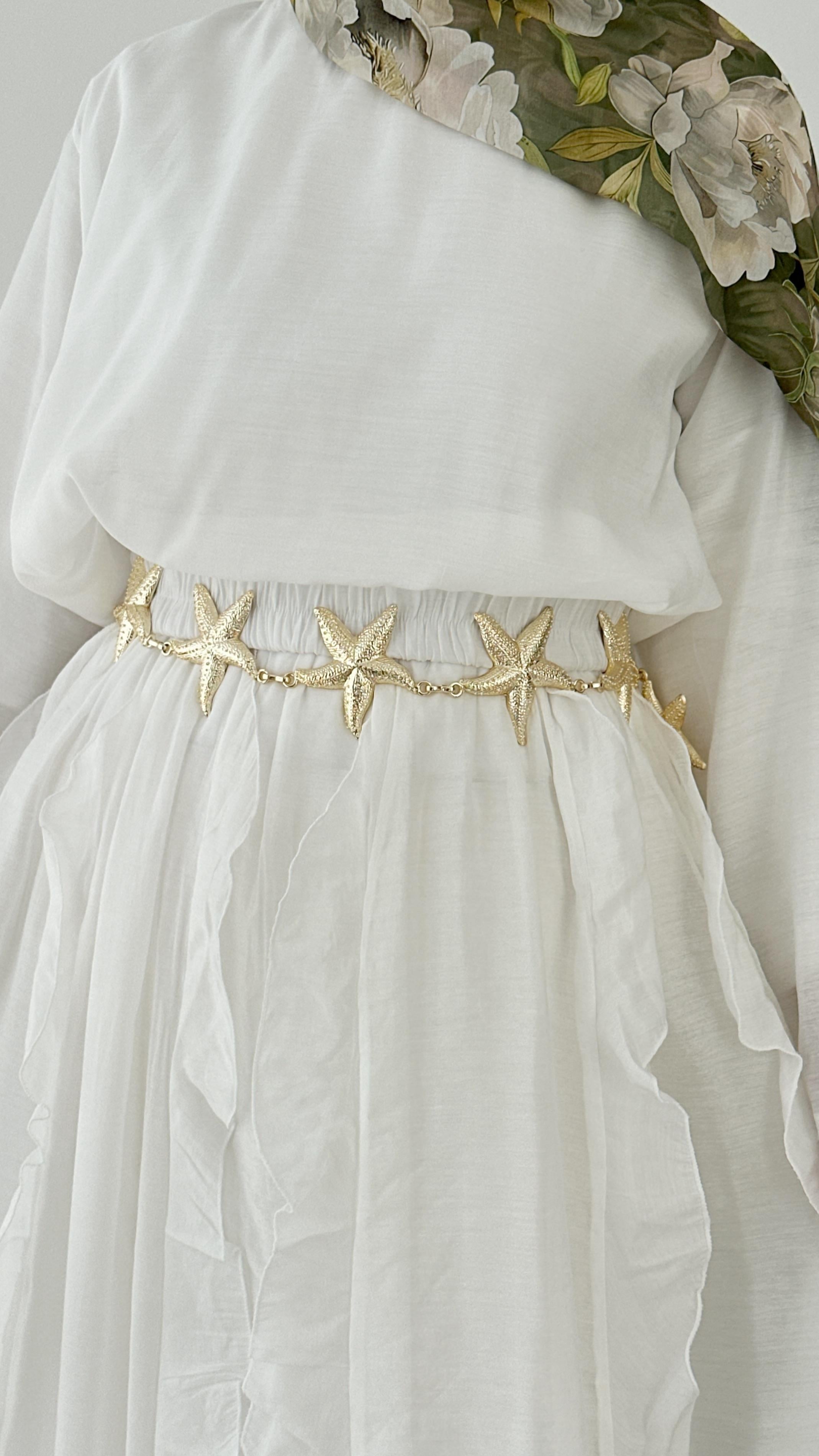 Tatum Yıldız Gold Zincir Kemer