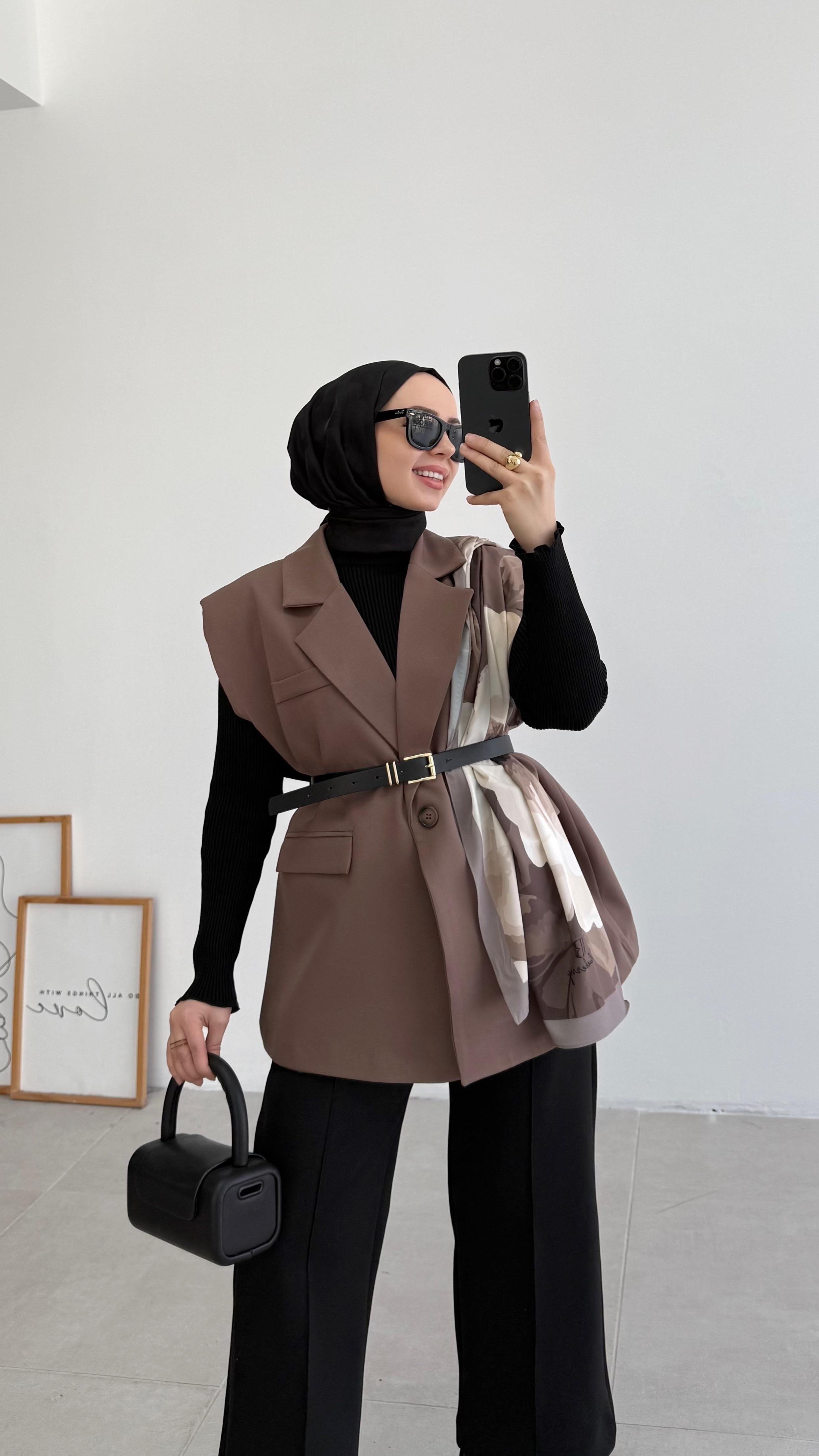 Tegga Vizon Vatkalı Yelek