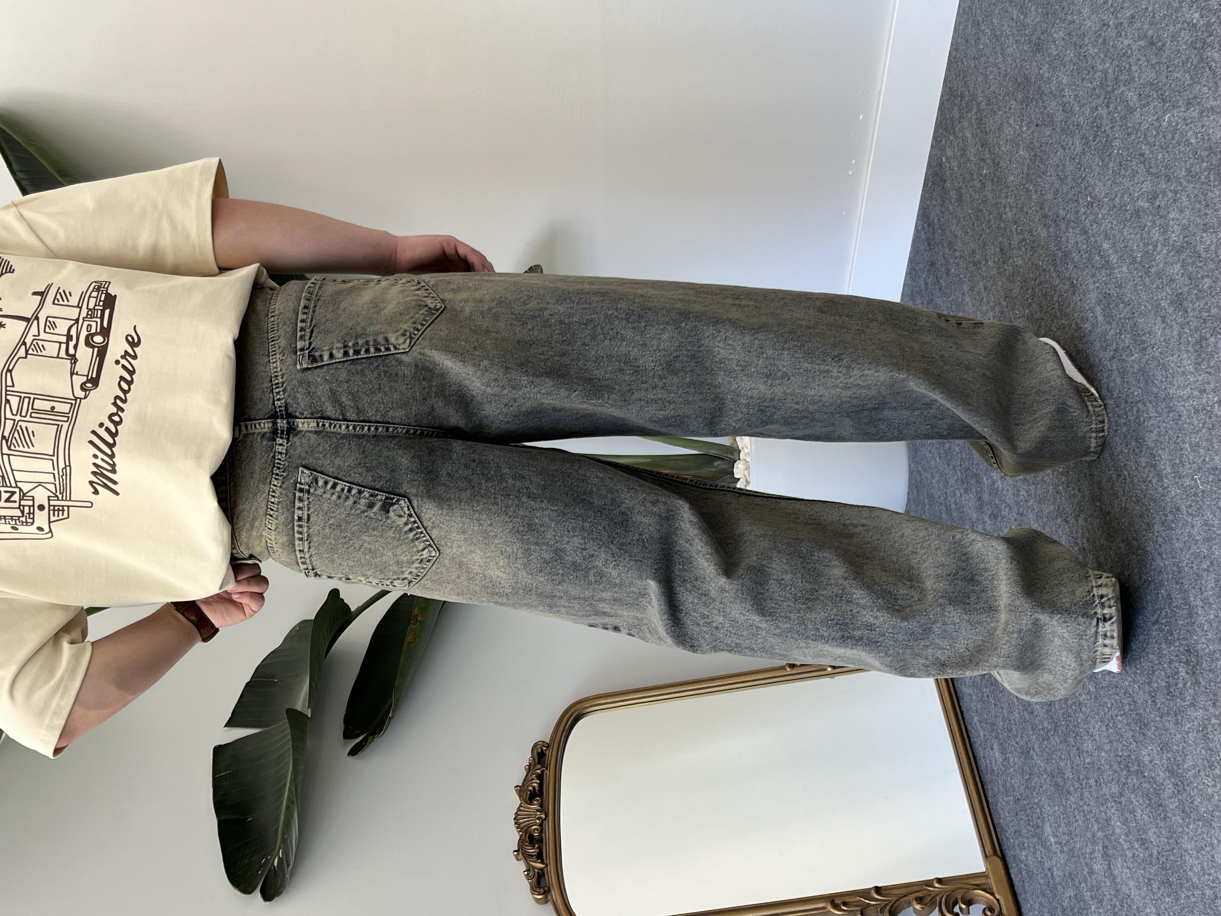 Browners Acid-Wash Extra Baggy Jean
