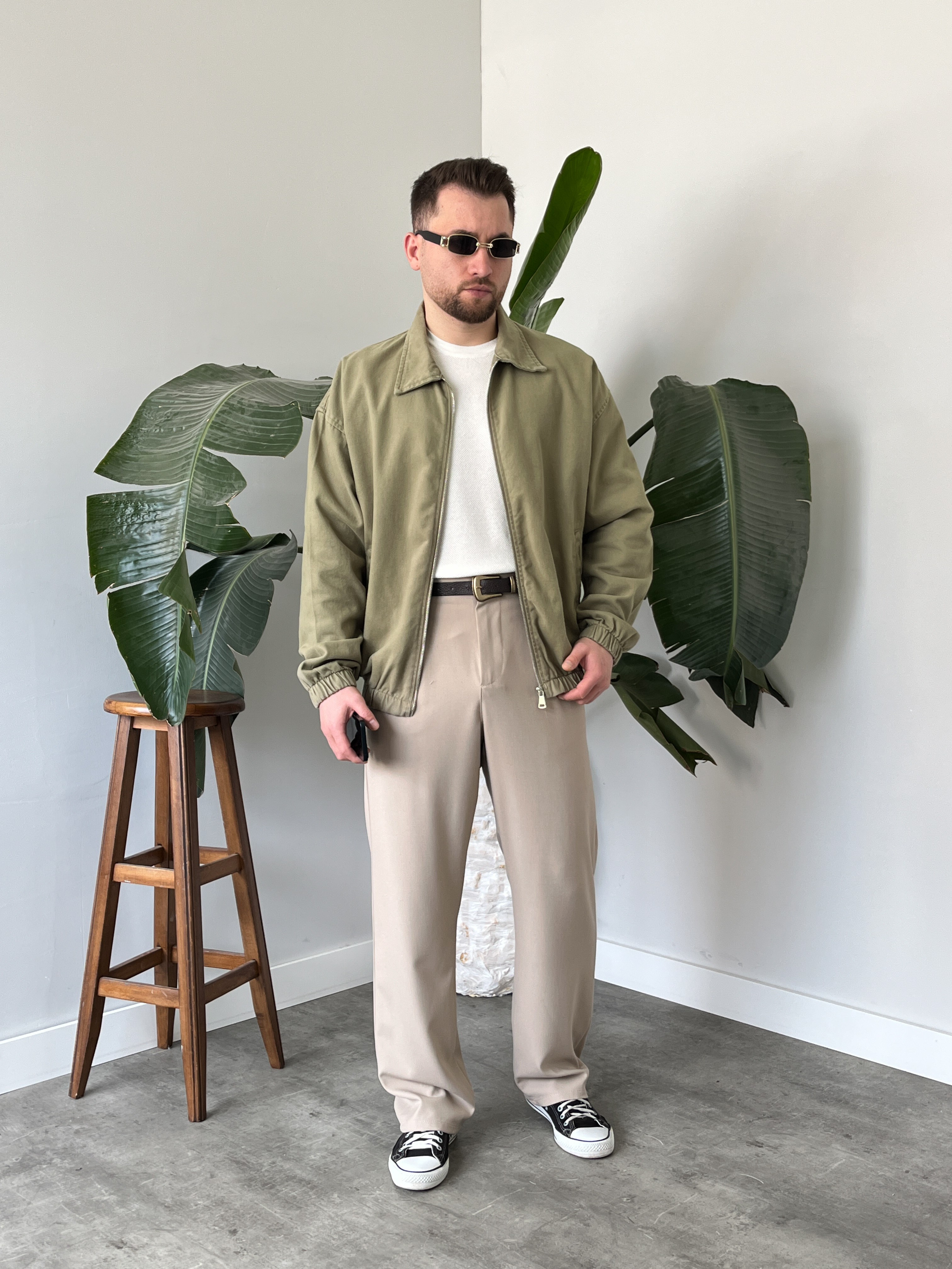 Çağla Mevsimlik Oversize Bomber Ceket