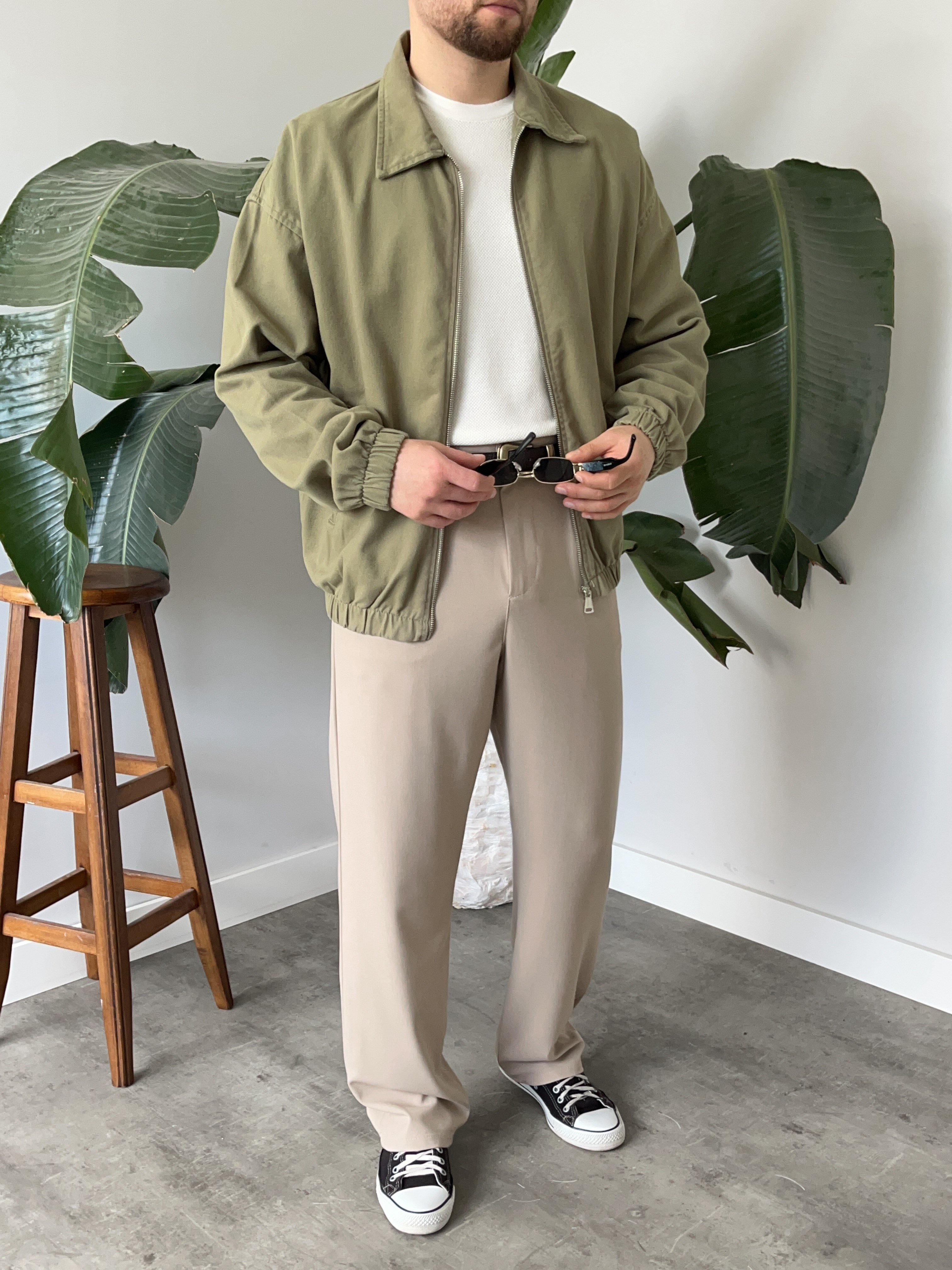 Çağla Mevsimlik Oversize Bomber Ceket