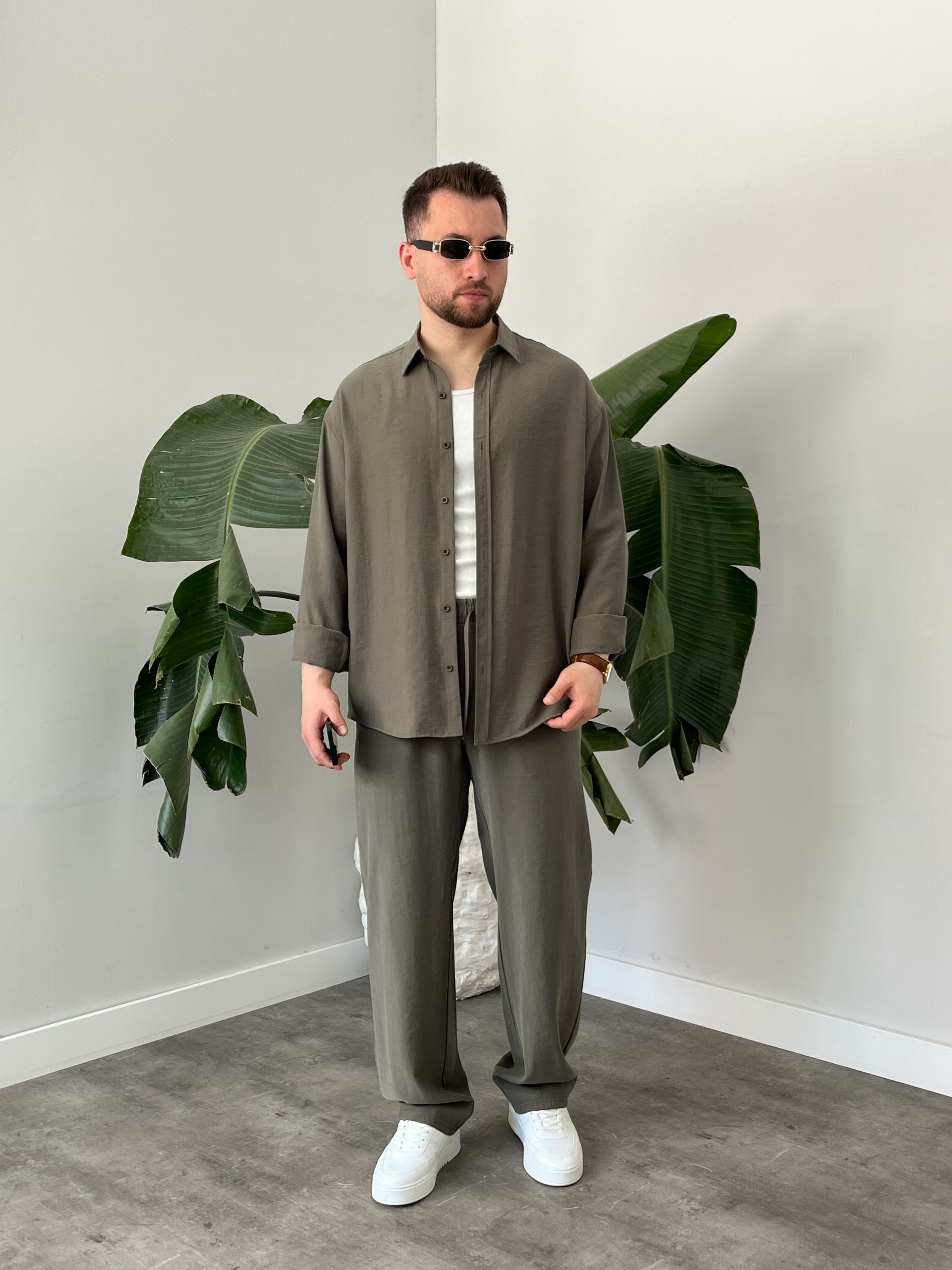 Çağla Premium Modal Oversize Takım