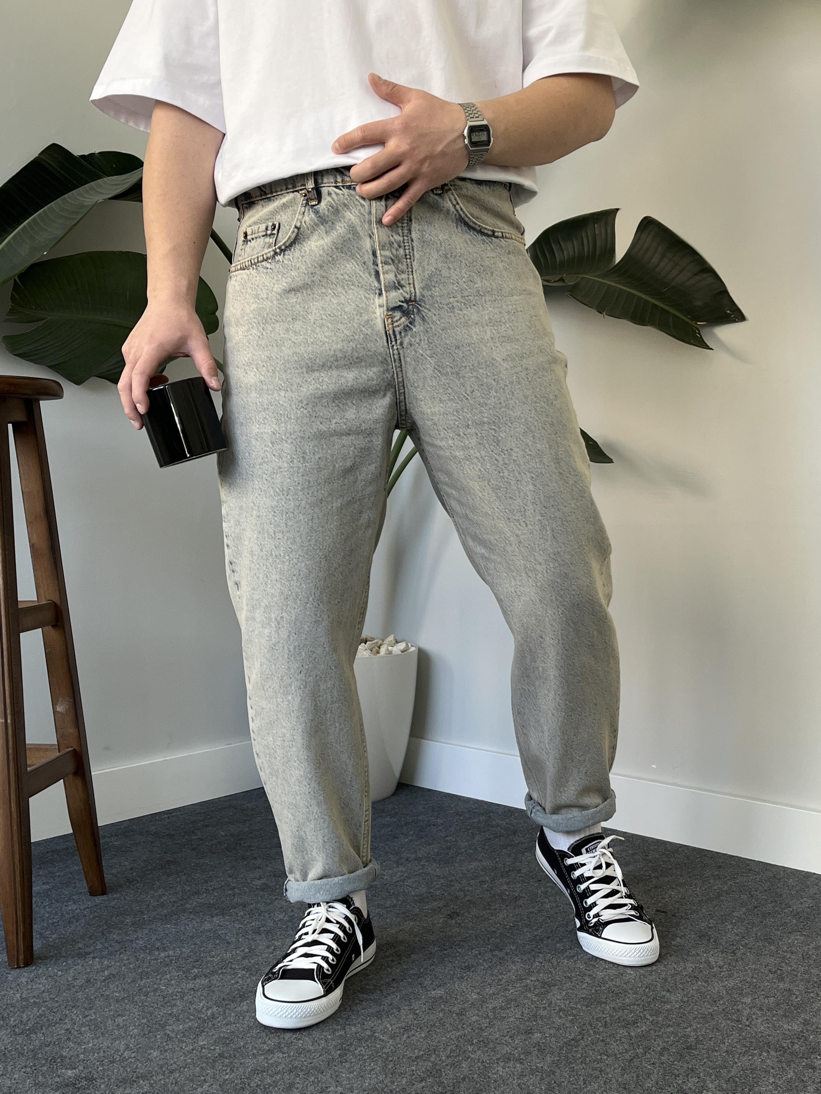Dunn Eskitme Kar Yıkamalı Boyfriend Jean