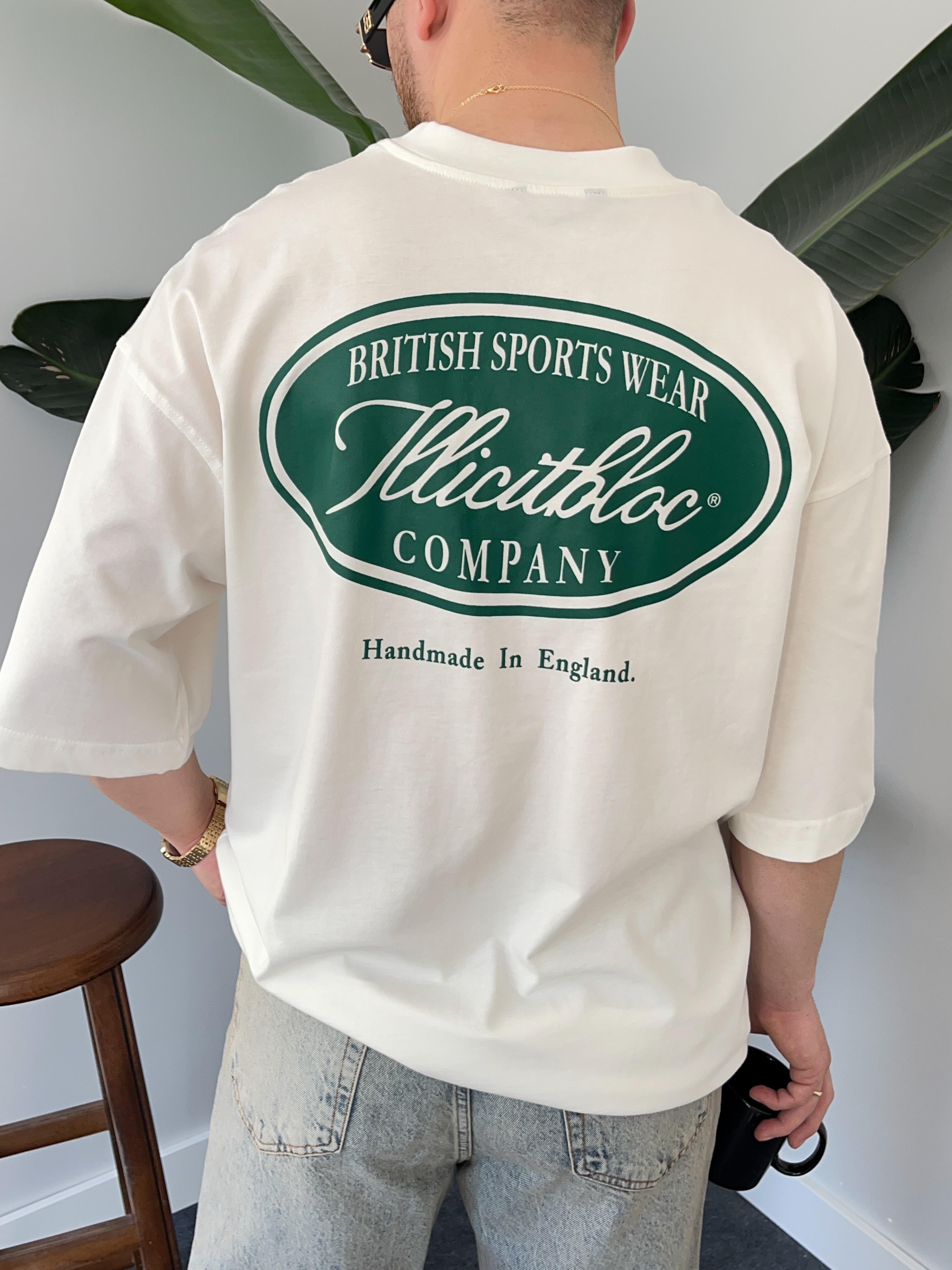 Ekru British Oversize T-shirt