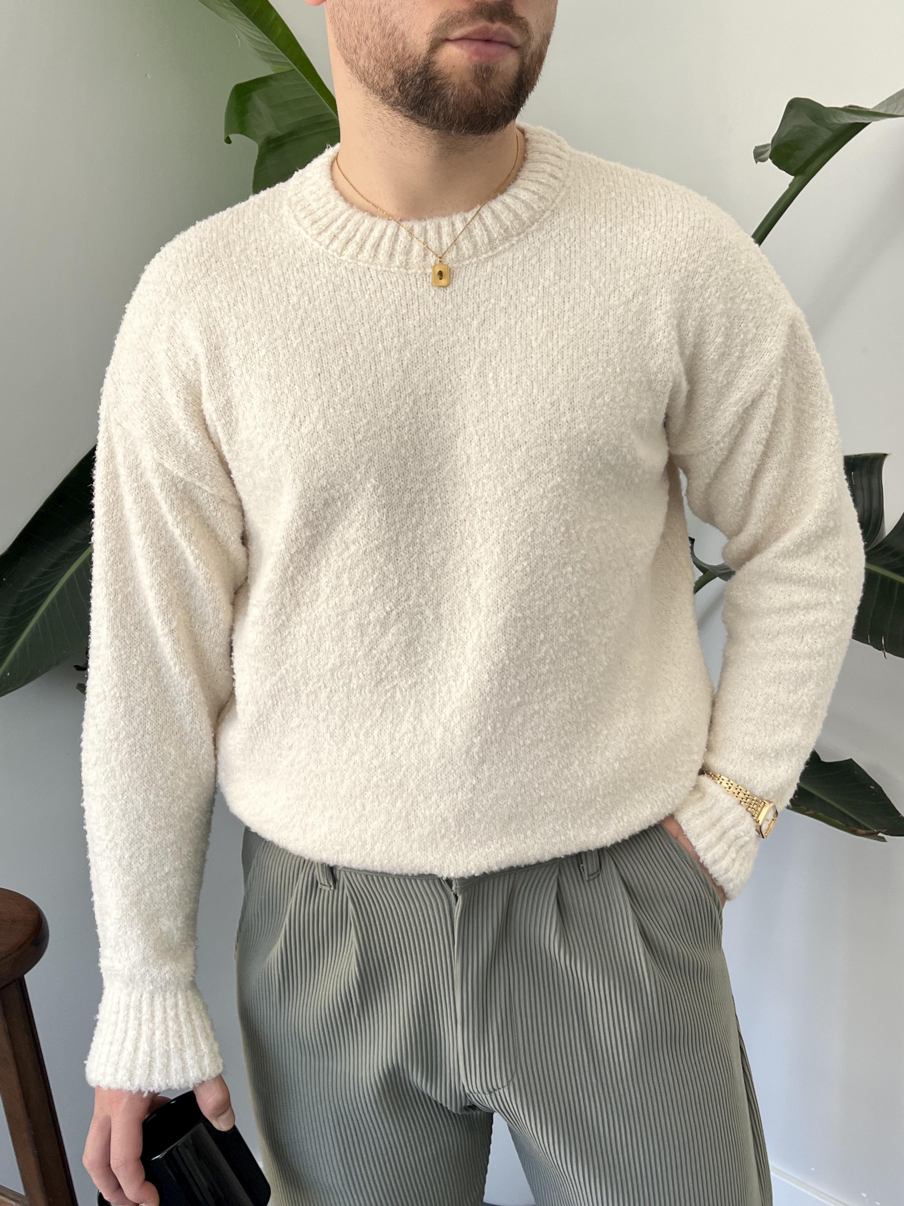 Ekru Elegance Soft Doku Kazak