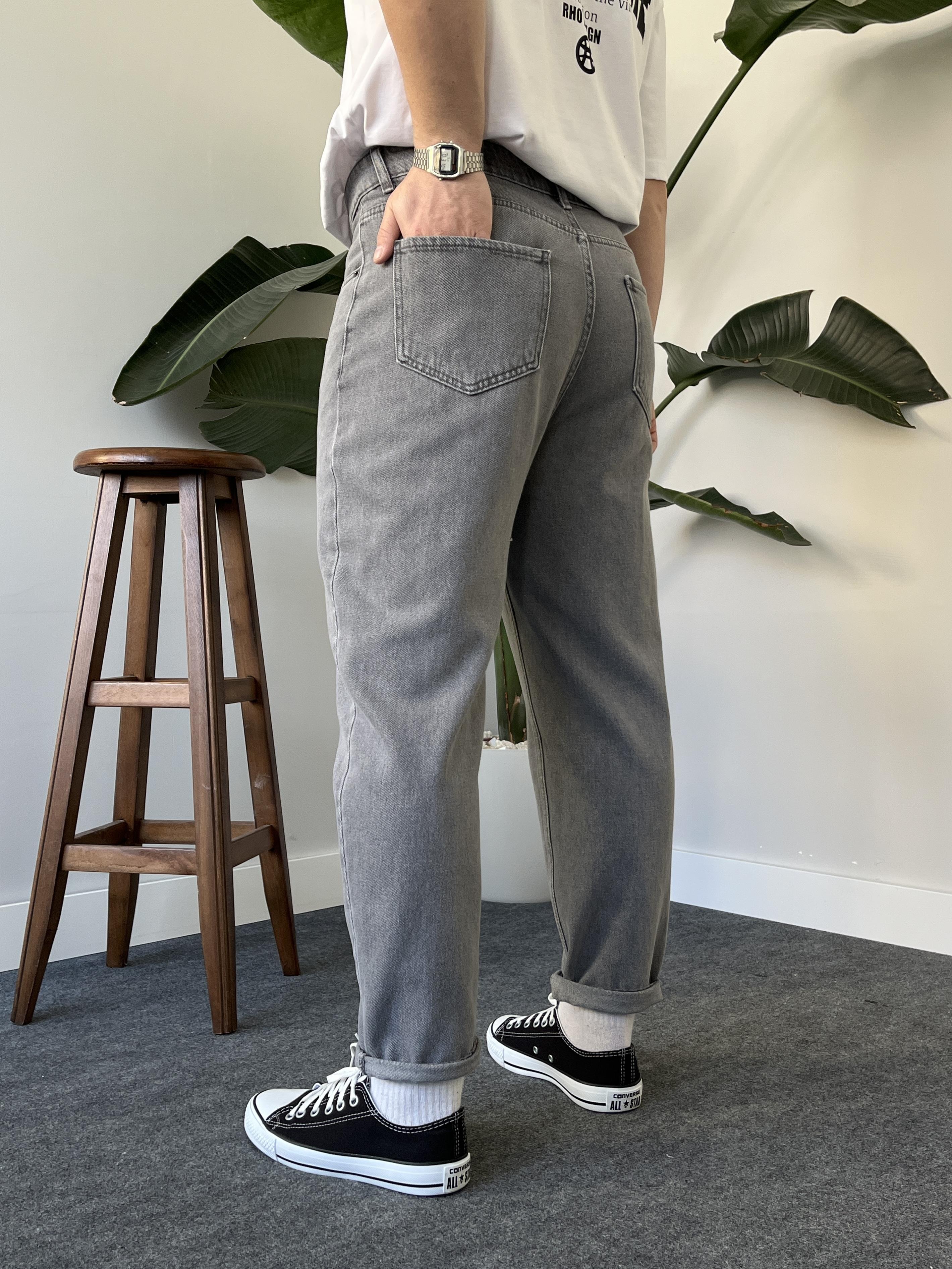 Haze Gri Boyfriend Jean