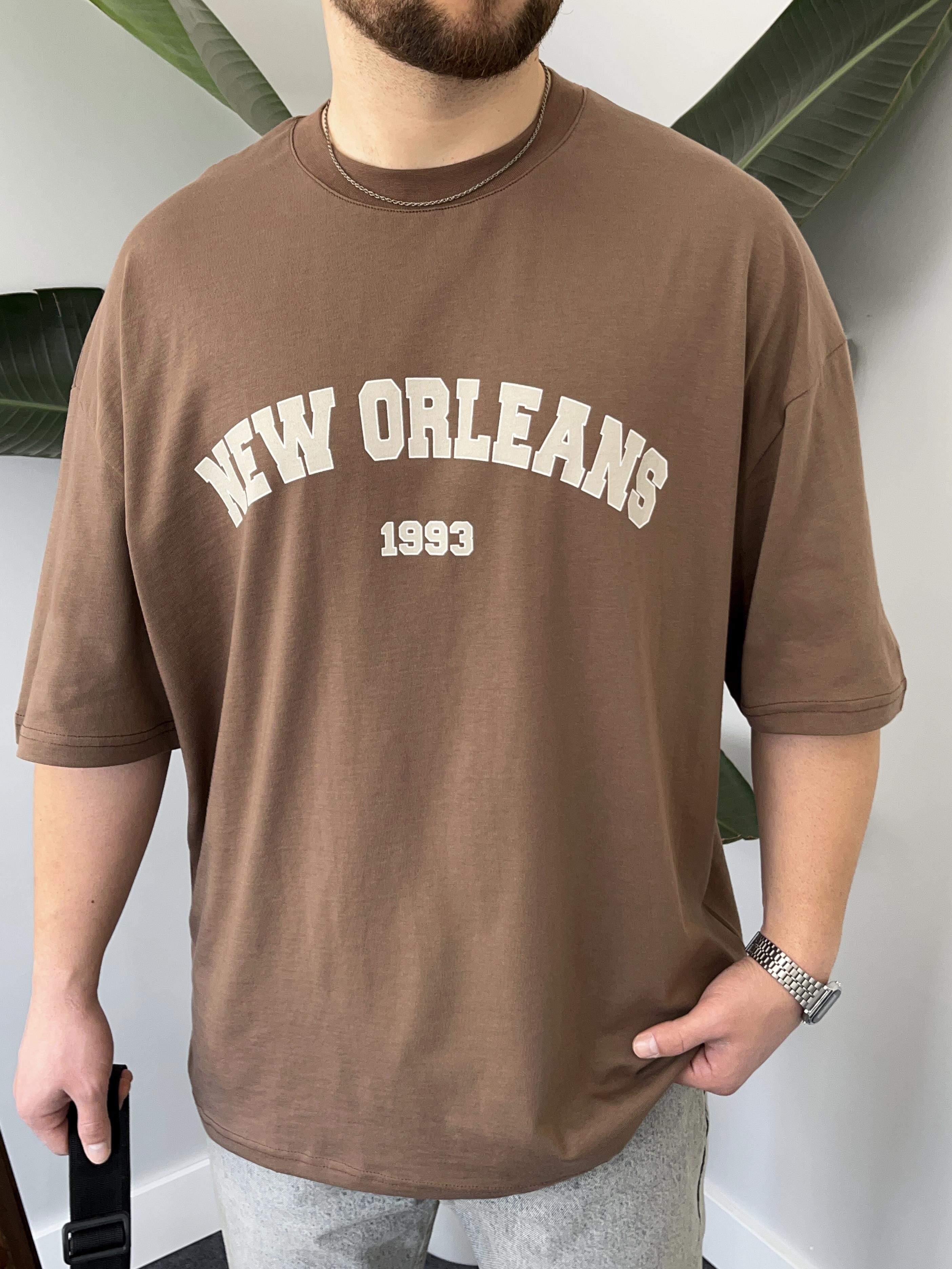 Kahve New Orleans Oversize T-shirt