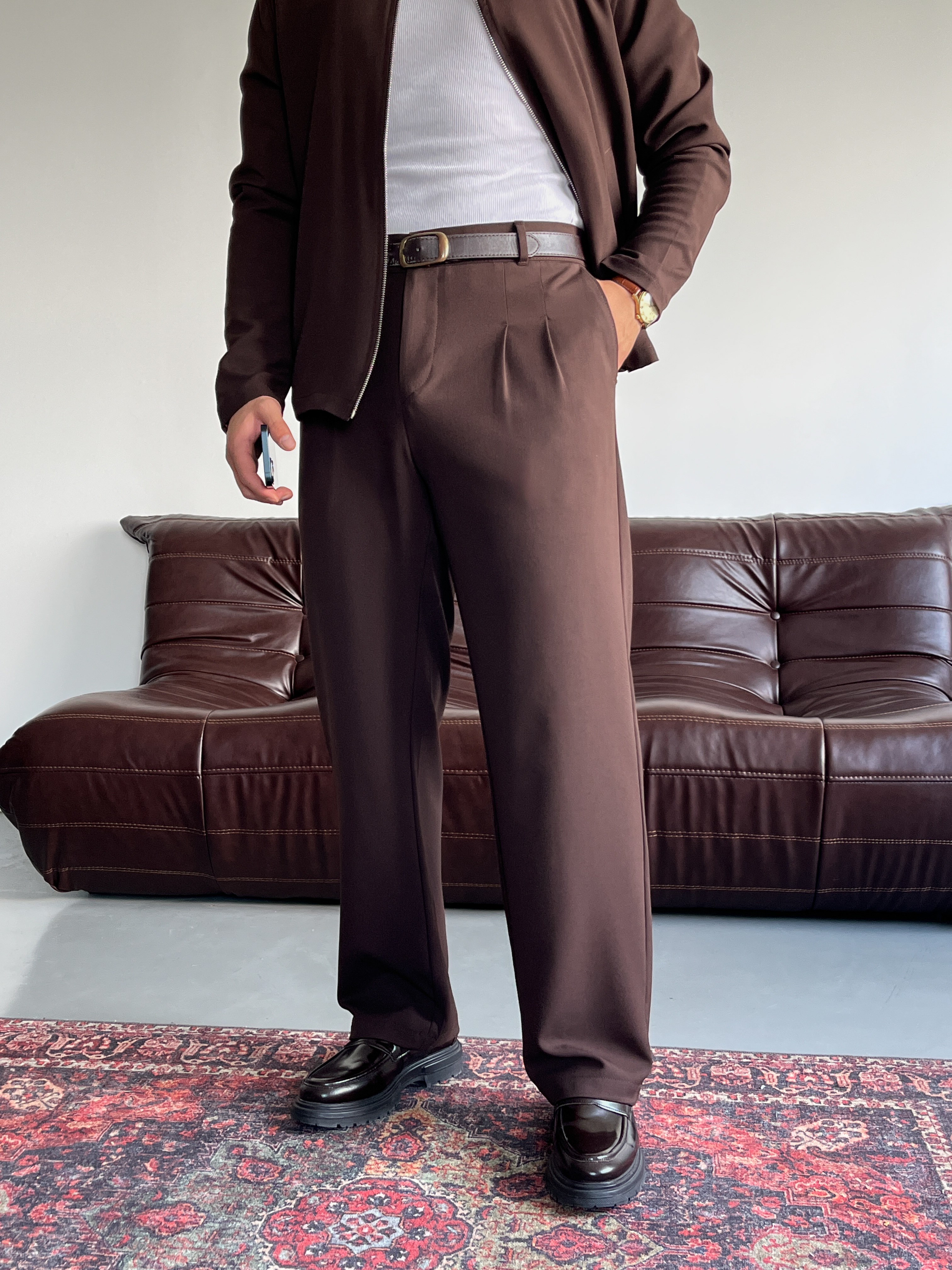 Lorenzo Acı Kahve Casual Takım
