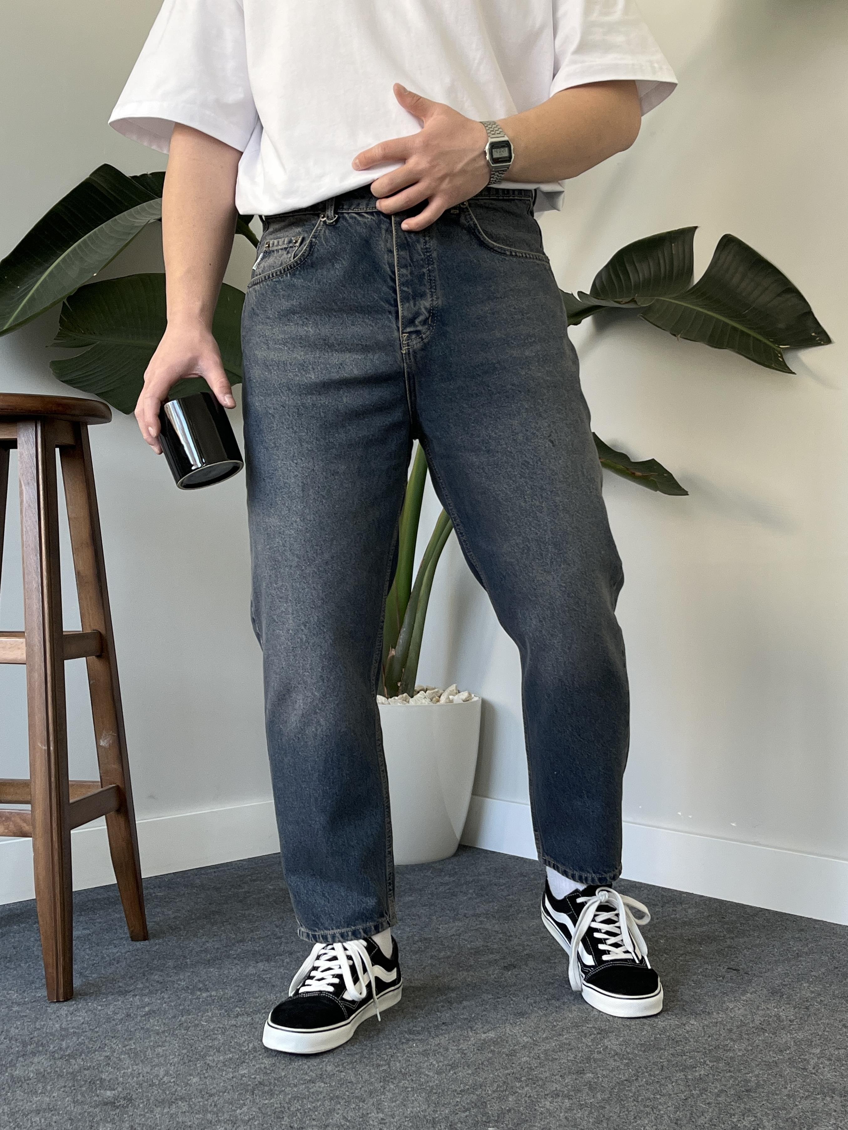 Mystic Dark Wash Boyfriend Jean