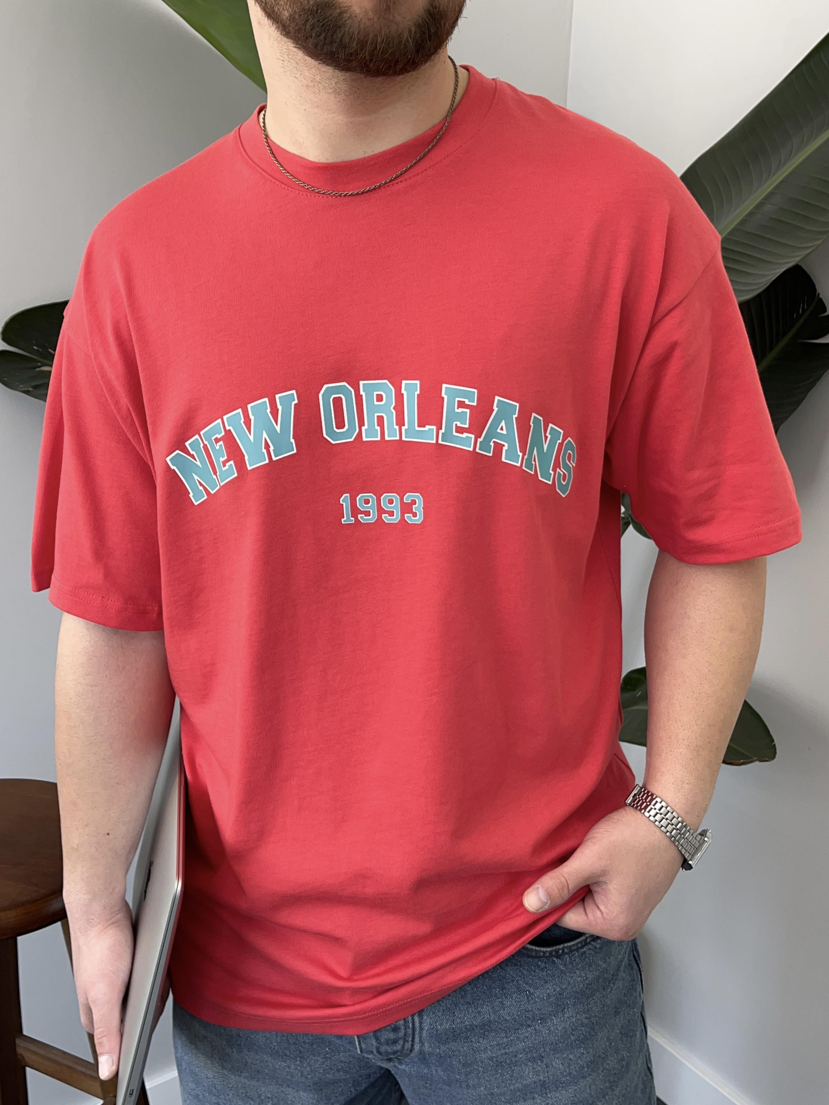 Pembe New Orleans Oversize T-shirt