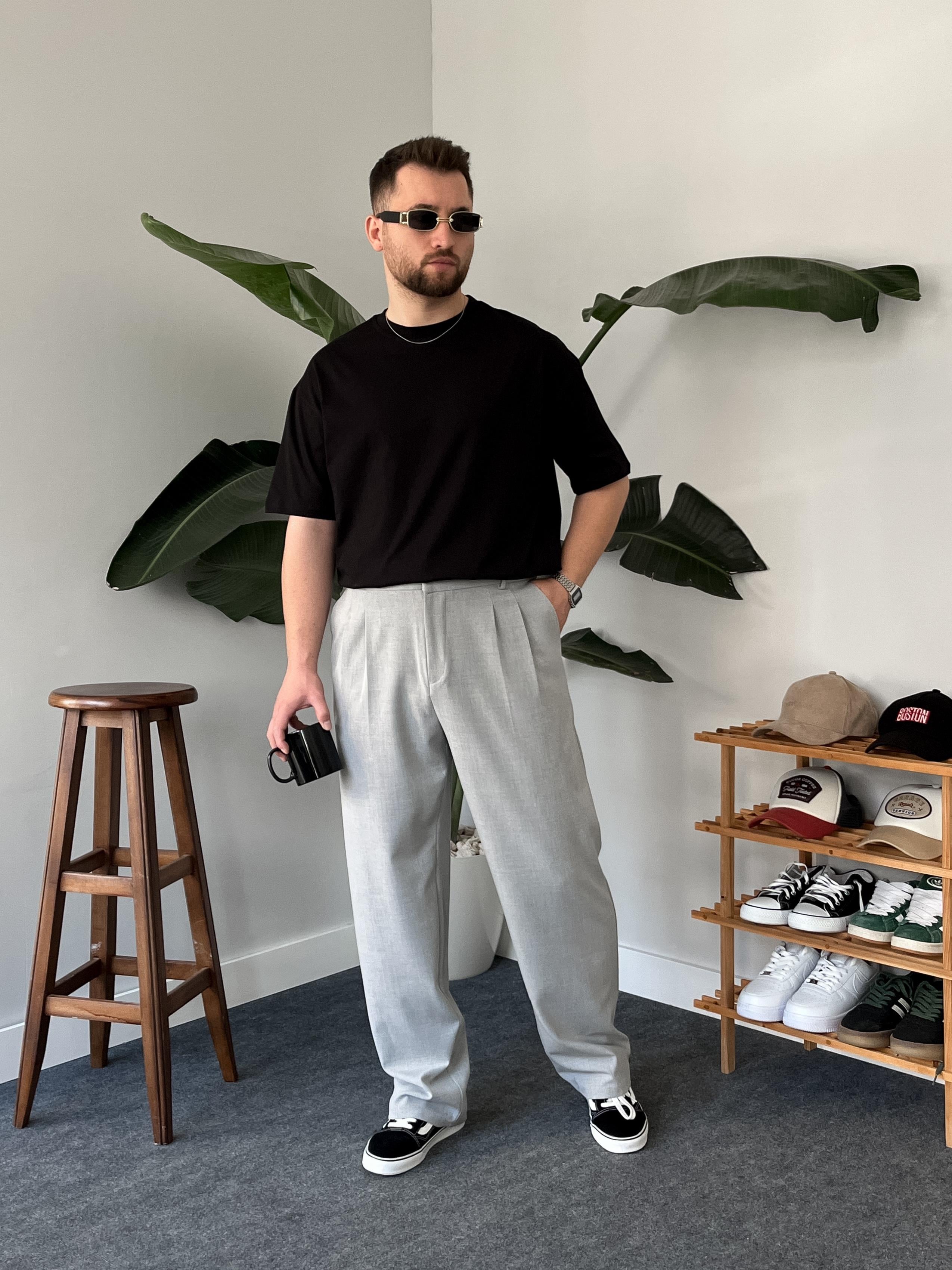 Siyah Basic T-shirt