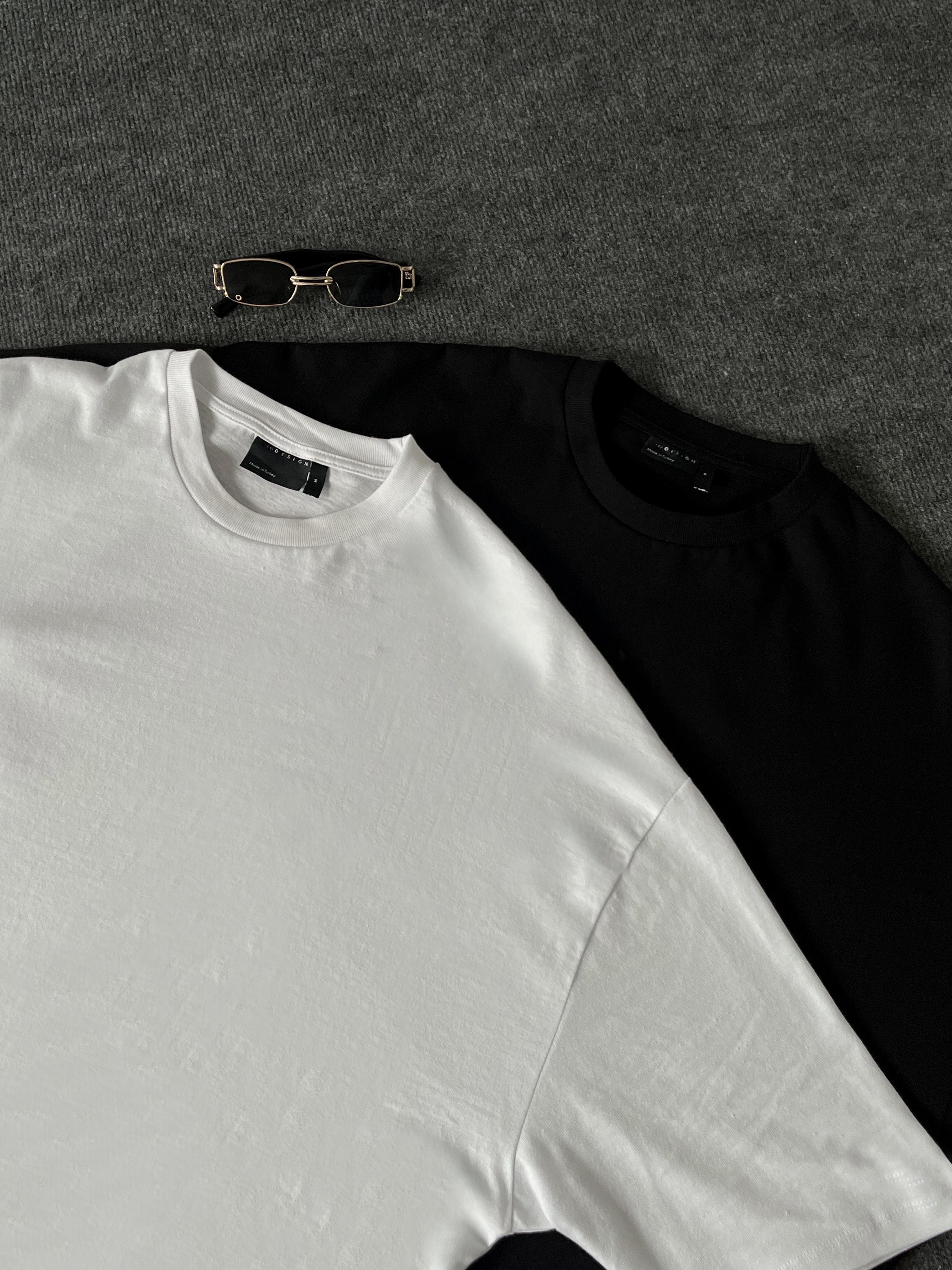 Siyah Oversize Basic T-shirt