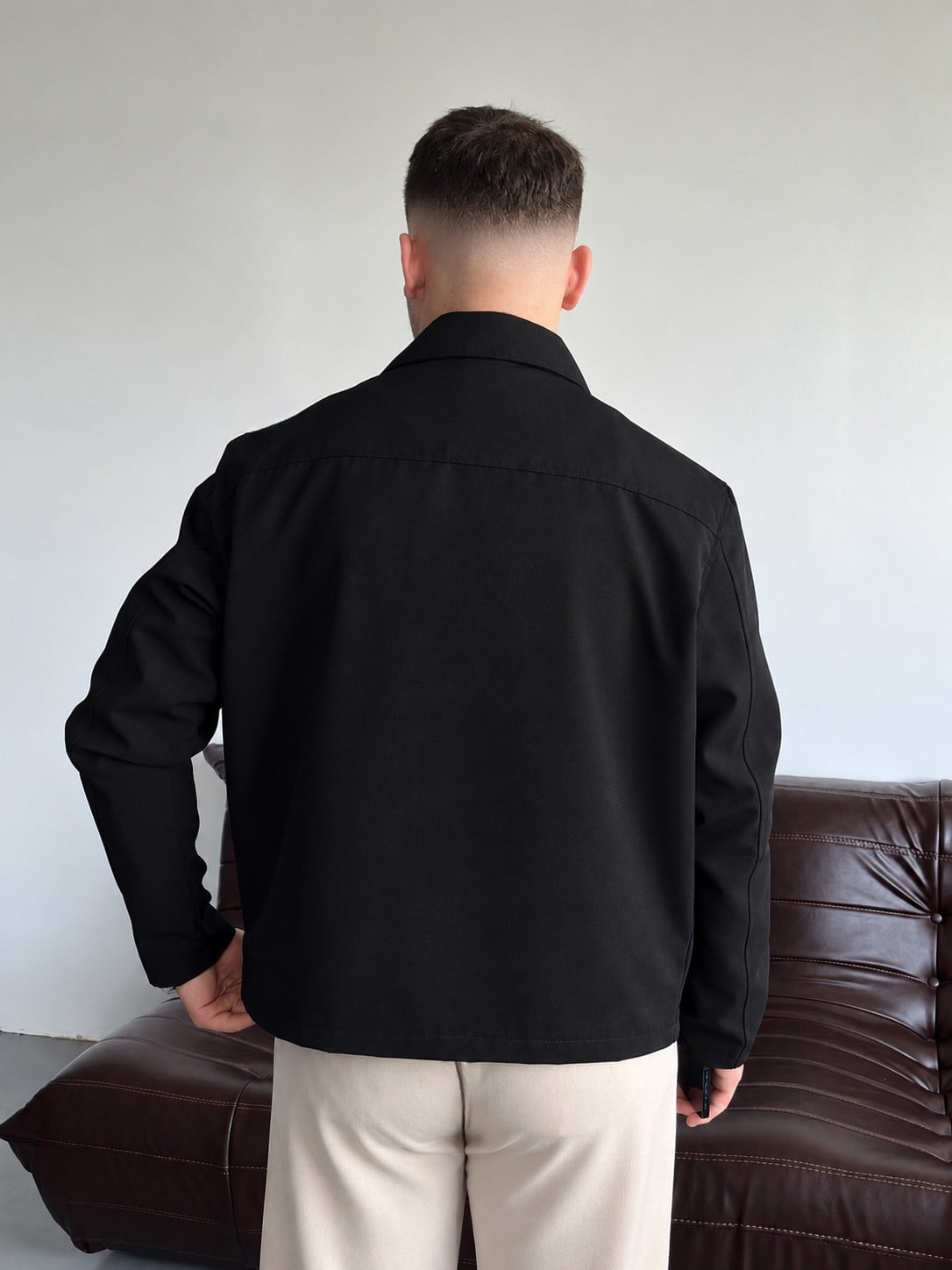 Venzi Siyah Casual Ceket