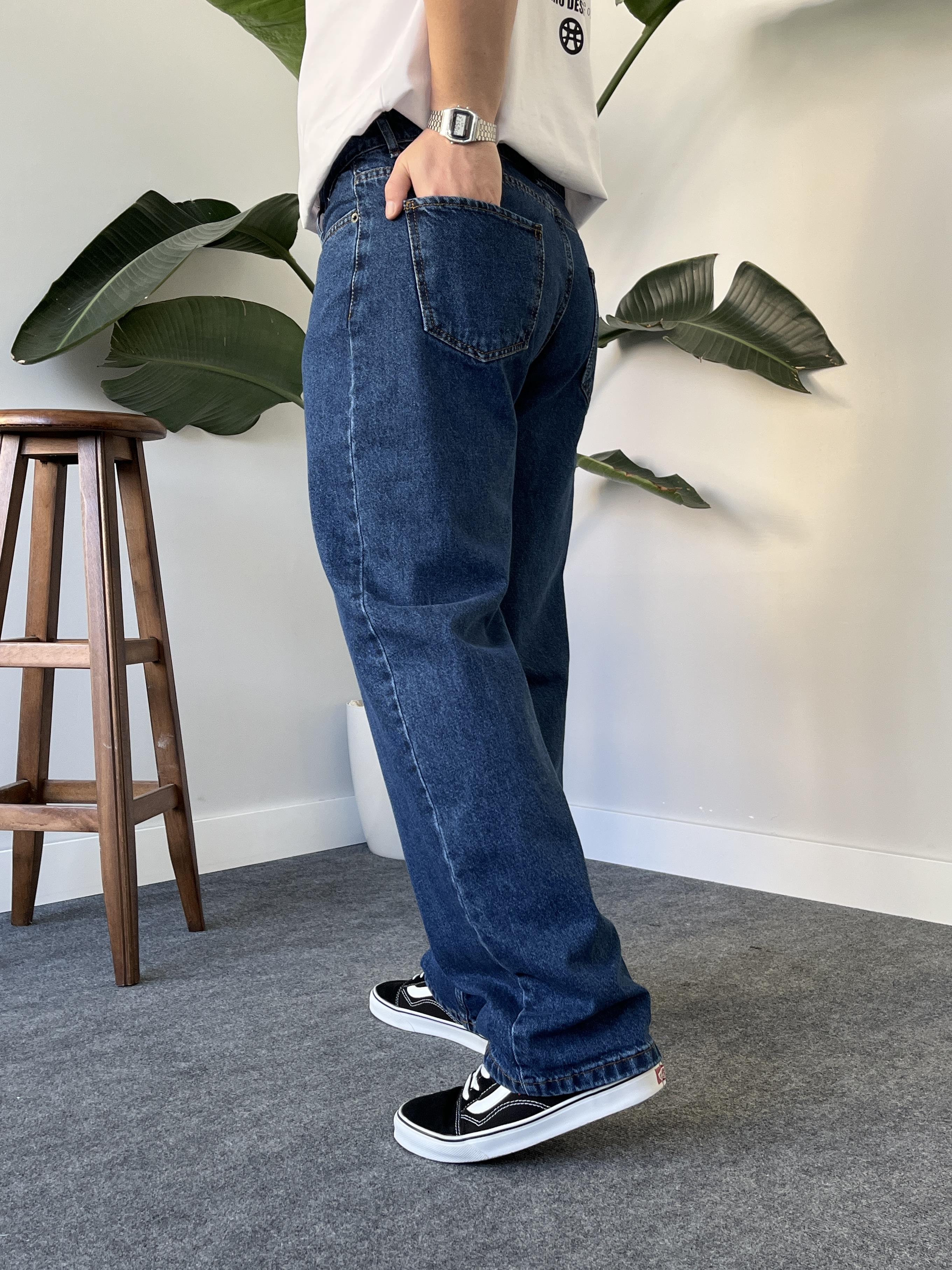 Zenox Dark Blue Baggy Jean