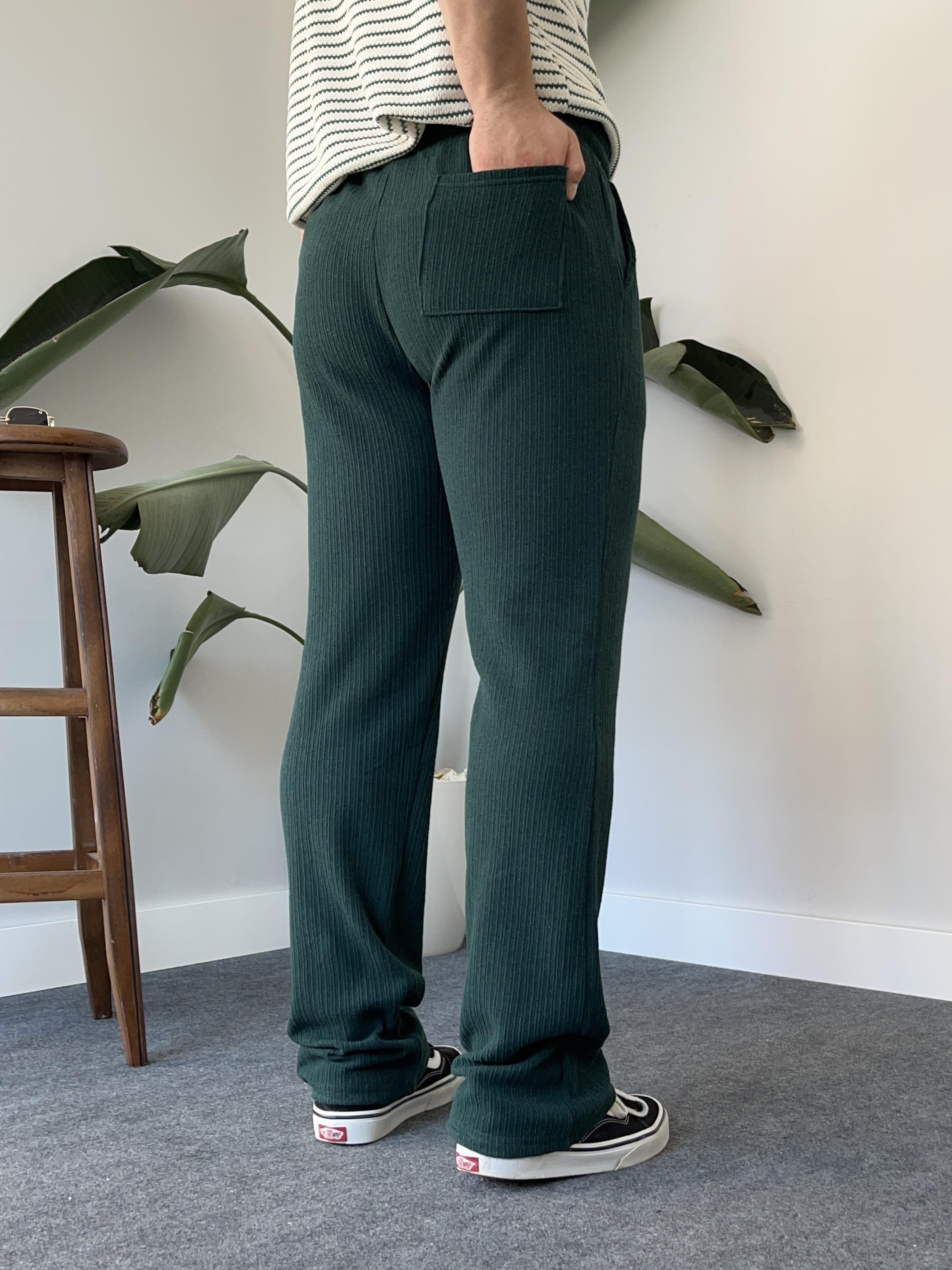 Zümrüt Örme Triko Pantolon