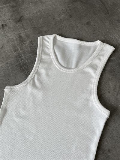 Beyaz Fitilli Top Tank