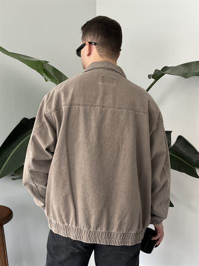 Browners Acid-Wash Bomber Ceket