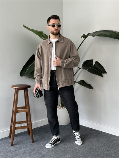Browners Acid-Wash Bomber Ceket
