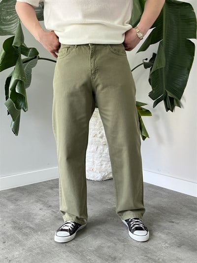 Çağla Kanvas Baggy Jean