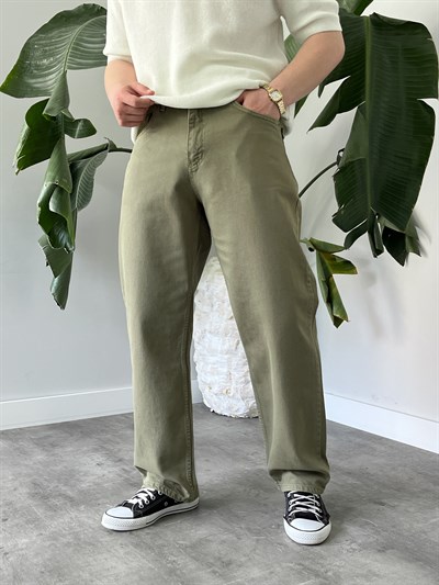 Çağla Kanvas Baggy Jean