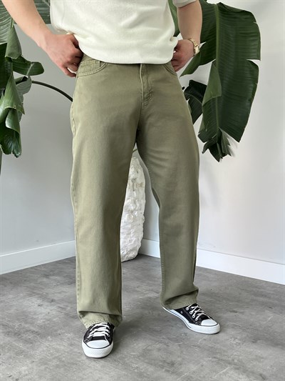 Çağla Kanvas Baggy Jean