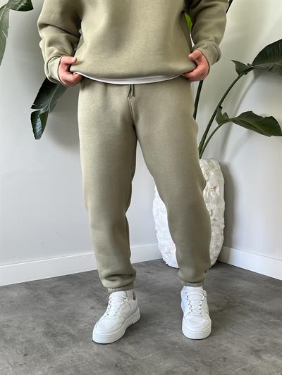 Çağla Yarım Fermuarlı Oversize Eşofman Takımı