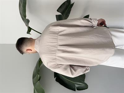Dante Taş Modal Kumaş Oversize Gömlek