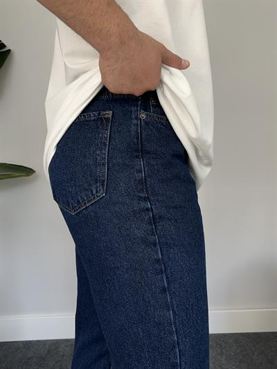 Dark Blue Boyfriend Jean