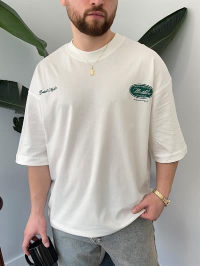 Ekru British Oversize T-shirt
