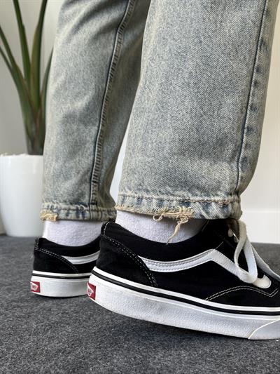 Eskitme Mavi Boyfriend Jean
