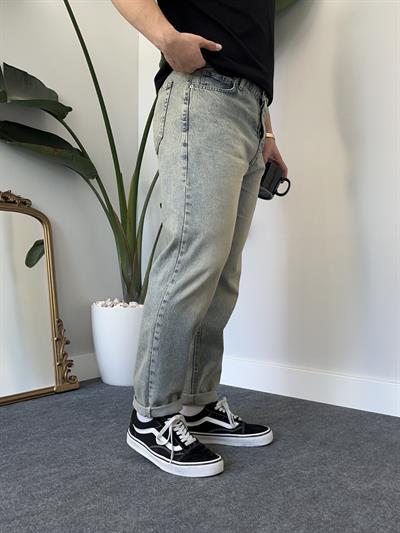 Eskitme Mavi Boyfriend Jean