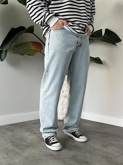 Froxy Kar Yıkamalı Baggy Jean
