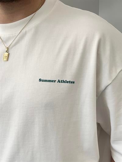 Golf Club Beyaz Oversize T-shirt