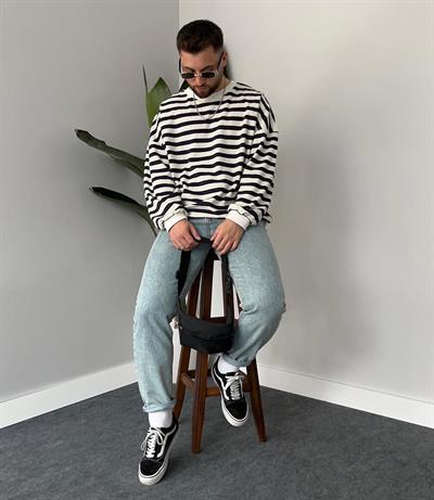 Kar Yıkamalı Boyfriend Jean