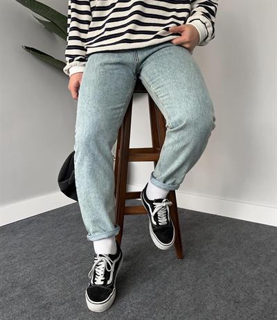 Kar Yıkamalı Boyfriend Jean