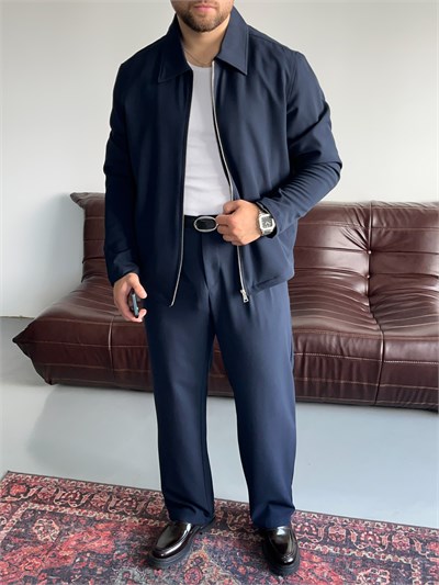 Lorenzo Lacivert Casual Takım